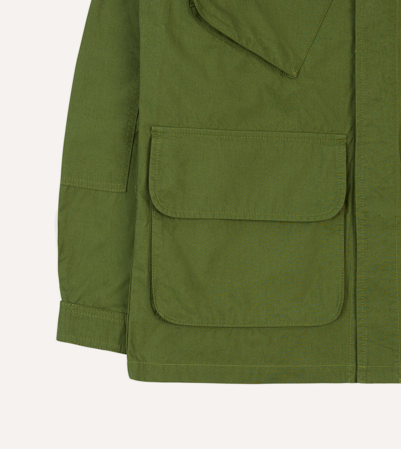Olive Cotton Jungle Jacket 7