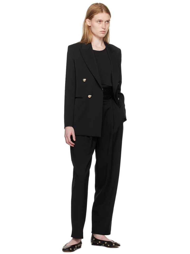 Lanvin Black Studs Ballerina Flats outlook