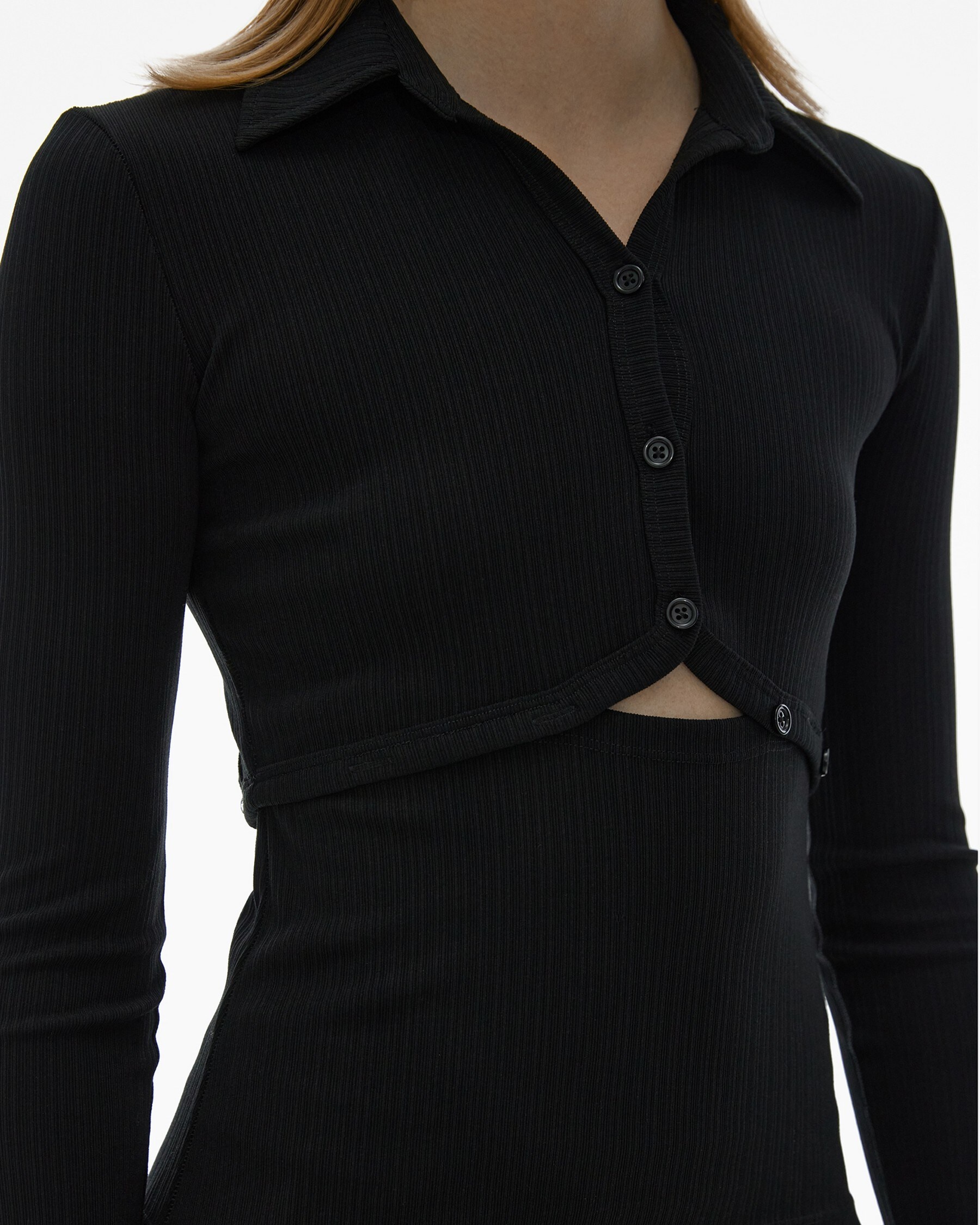 CUT-OUT POLO TOP - 6