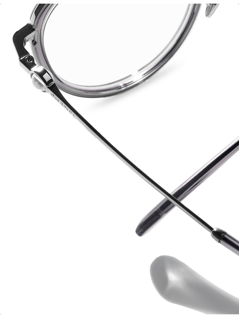 CHANEL CH2220 Pantos-Frame Metal Optical Glasses outlook