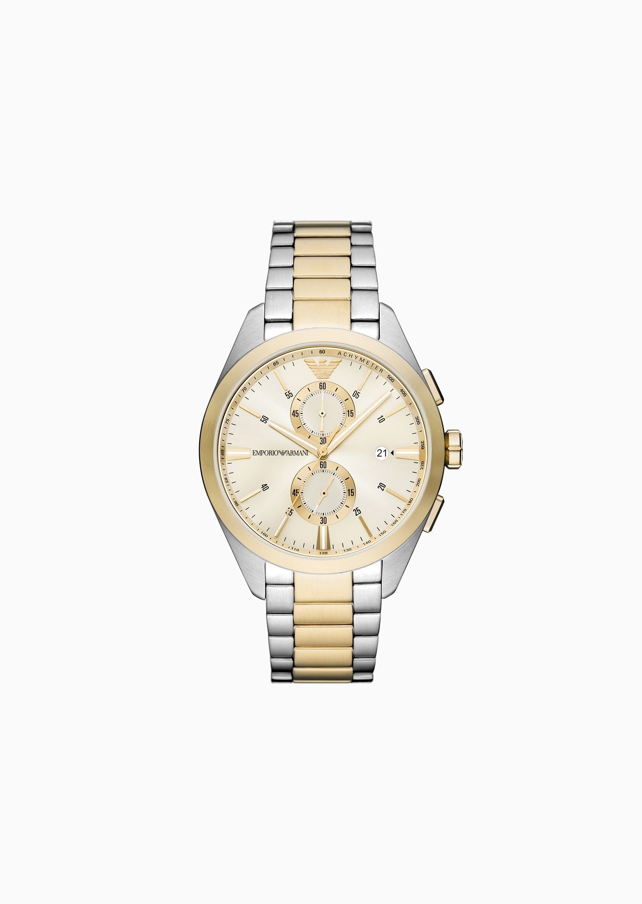 Chronograph Two-Tone Stainless Steel Watch - 1