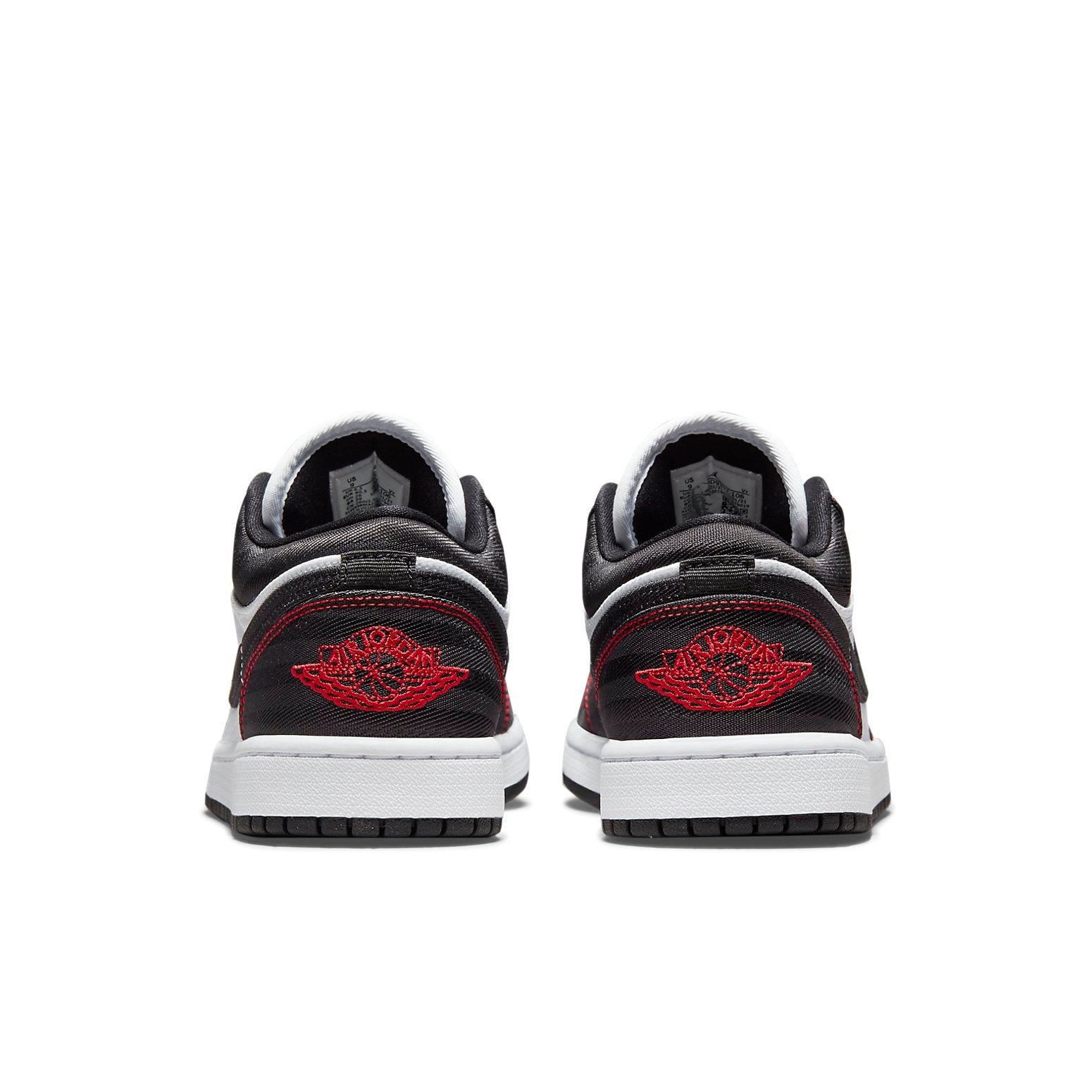 (WMNS) Air Jordan 1 Low SE Utility 'White Black Red' DD9337-106 - 5