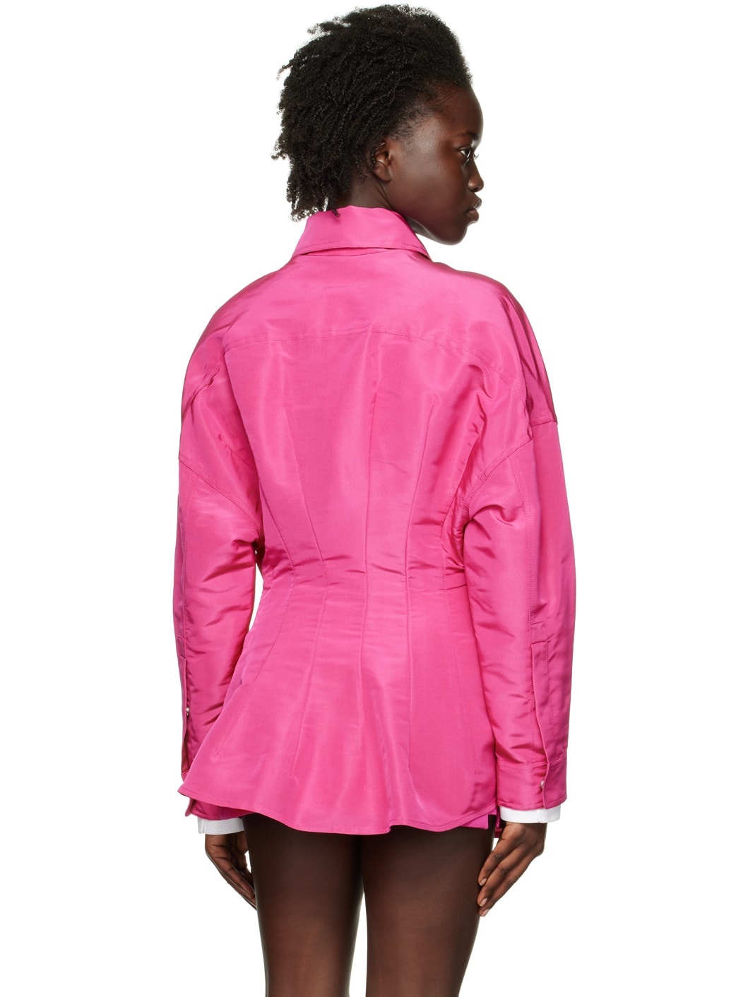 Pink Slim Jacket - 3