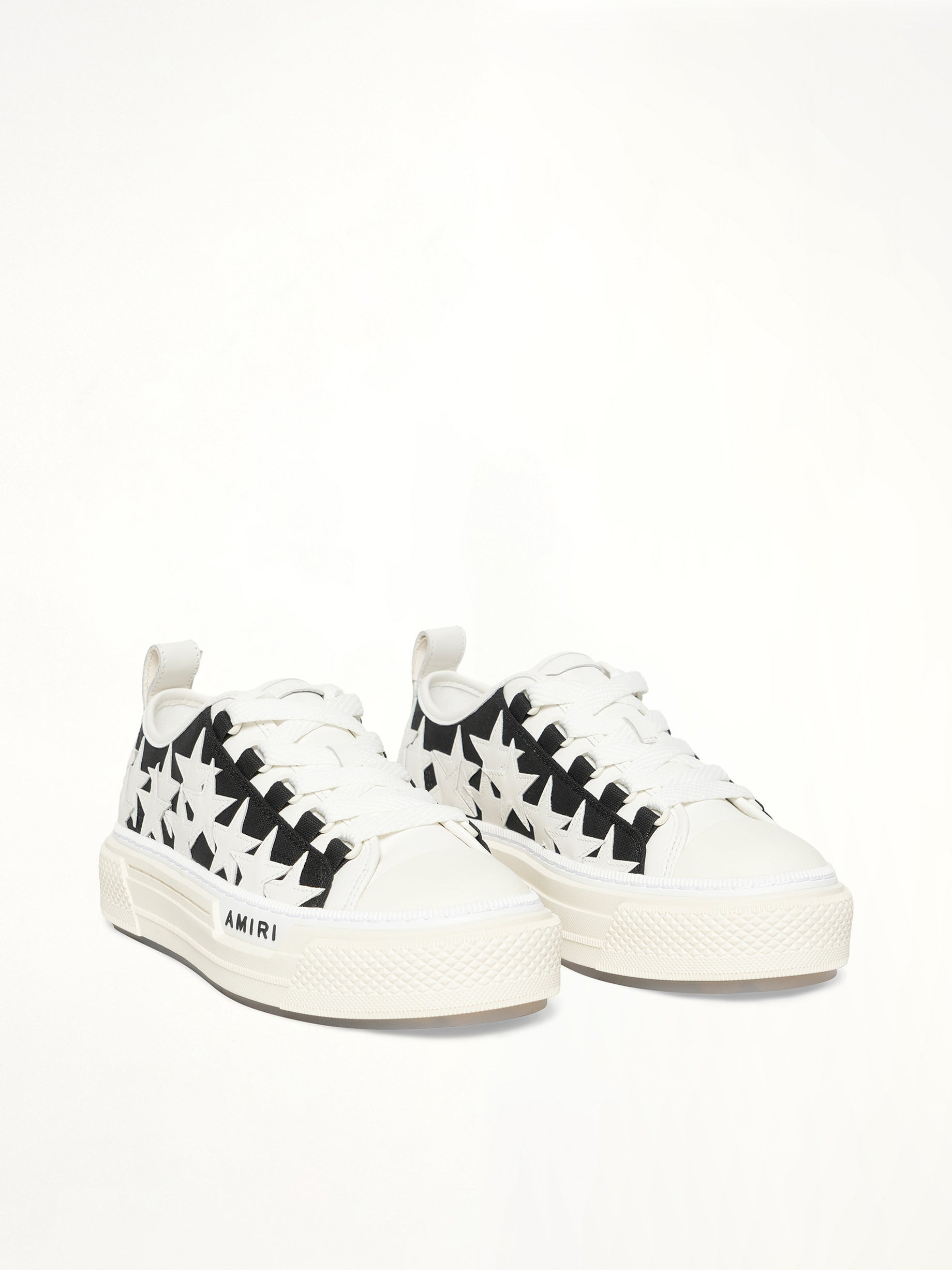 Stars Court Low Sneaker in Black - 2