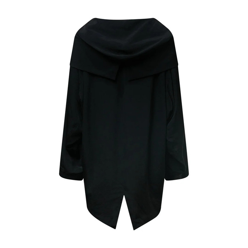 Yohji Yamamoto Hooded Cape Coat outlook
