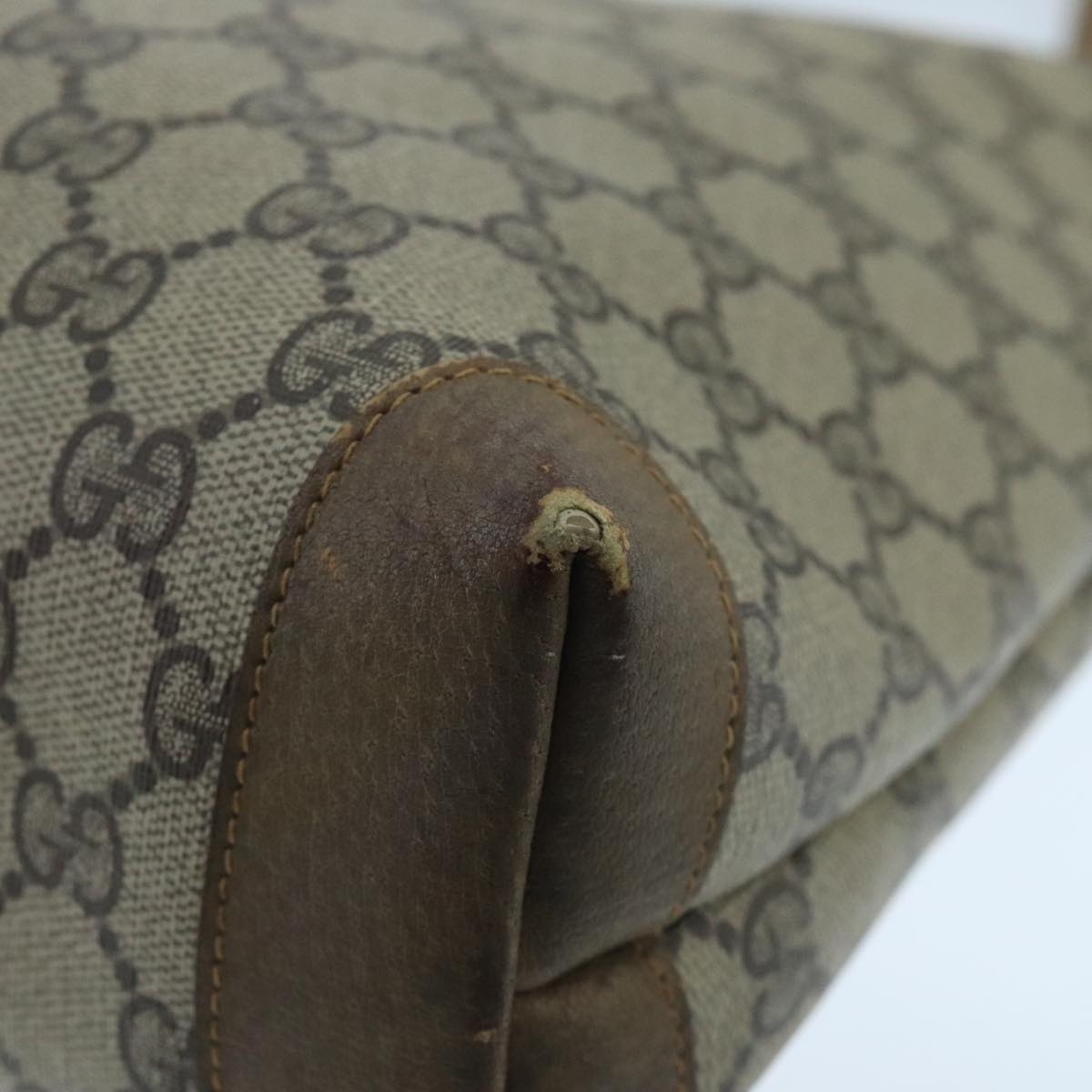 GUCCI GG Supreme Tote Bag Pvc Leather Beige Gold 89 02 905 - 11