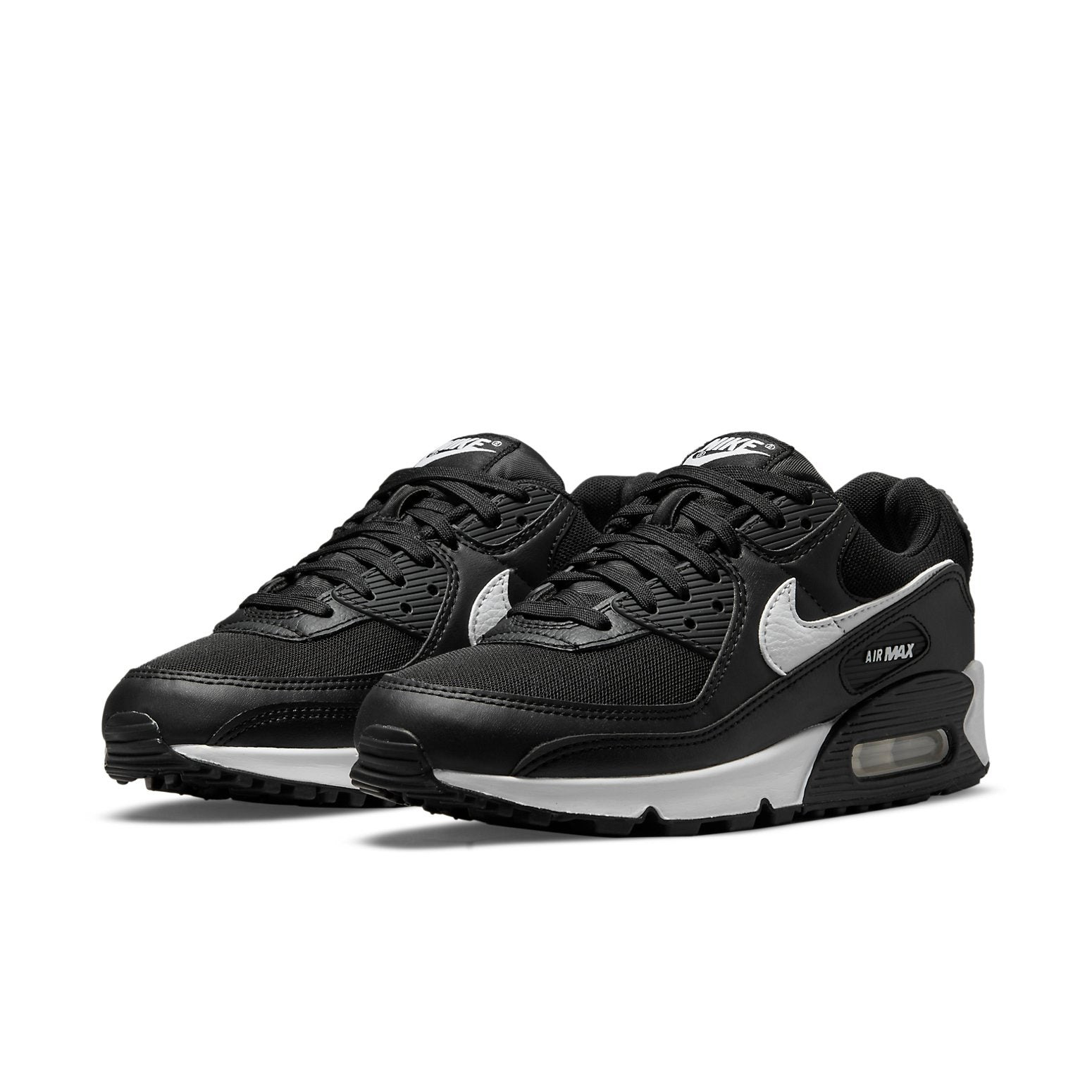 (WMNS) Nike Air Max 90 'Black White' DH8010-002 - 3