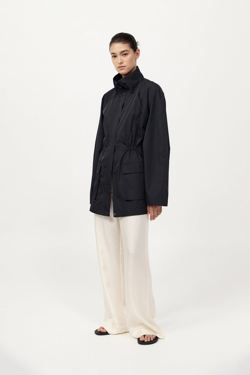 Paper Taffeta Parka - Black 5