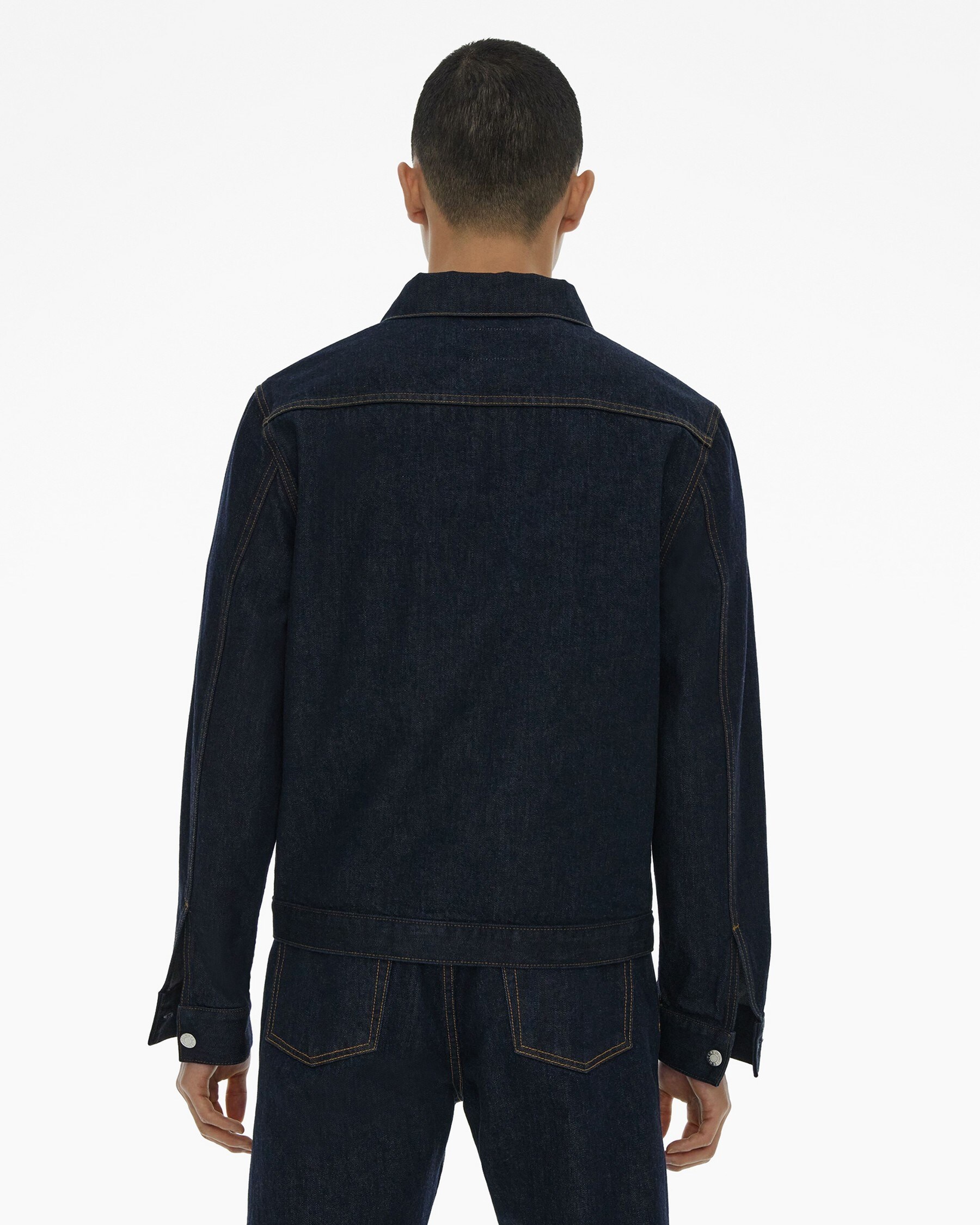 DENIM TRUCKER JACKET - 4