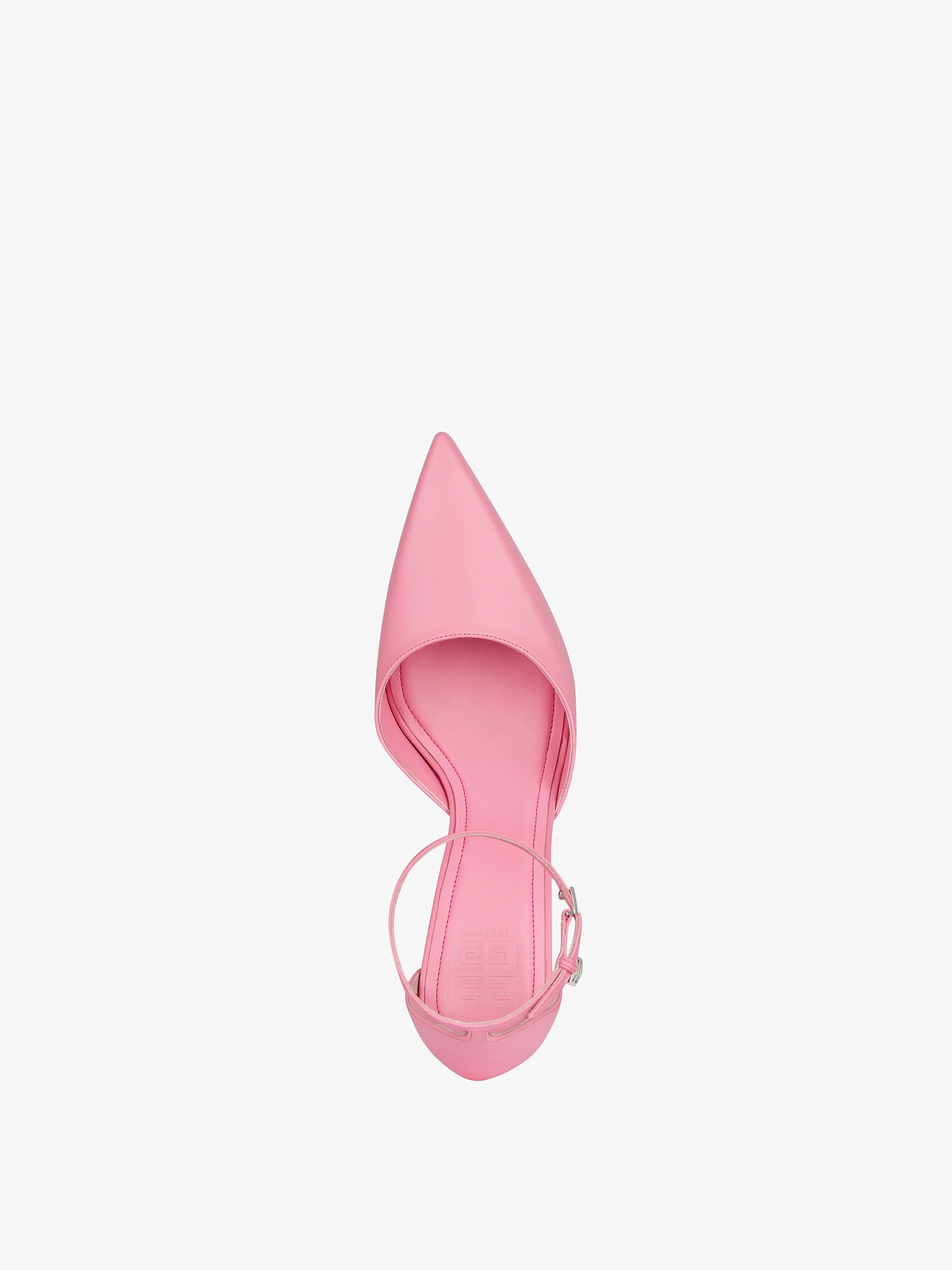 G-LOCK PLATFORM PUMPS IN LEATHER - 4