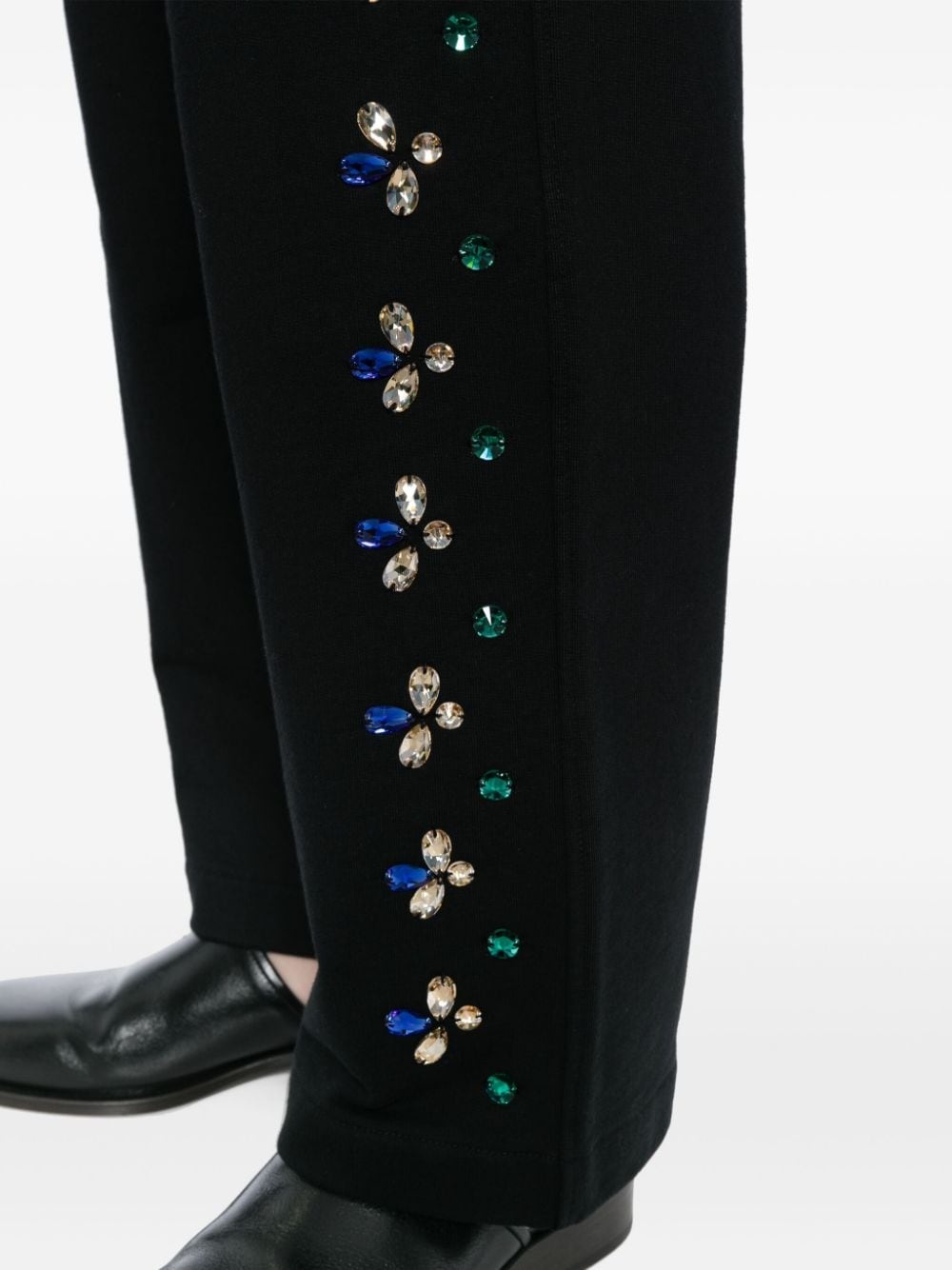 Concord beaded cotton trousers - 5