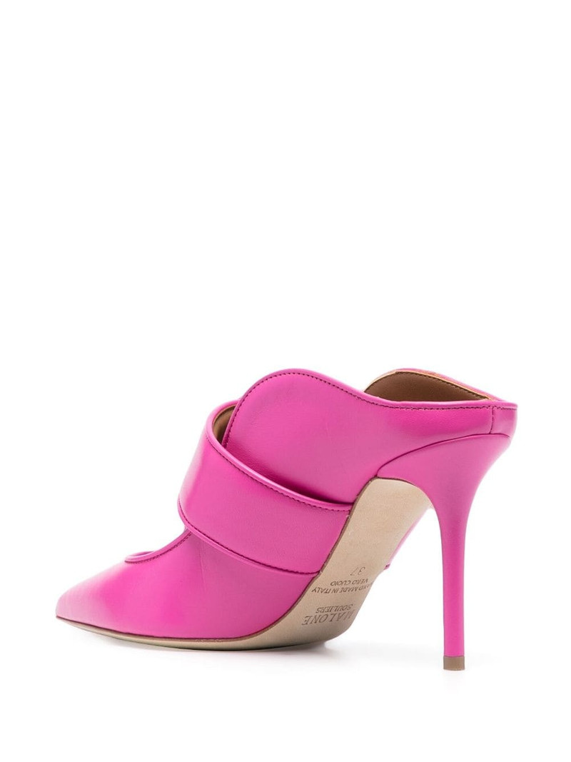 pointed-toe leather mules 3