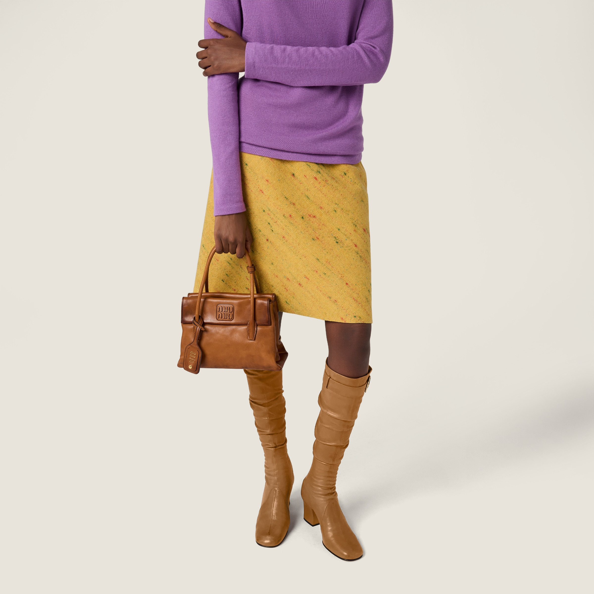 Bouclé skirt - 4