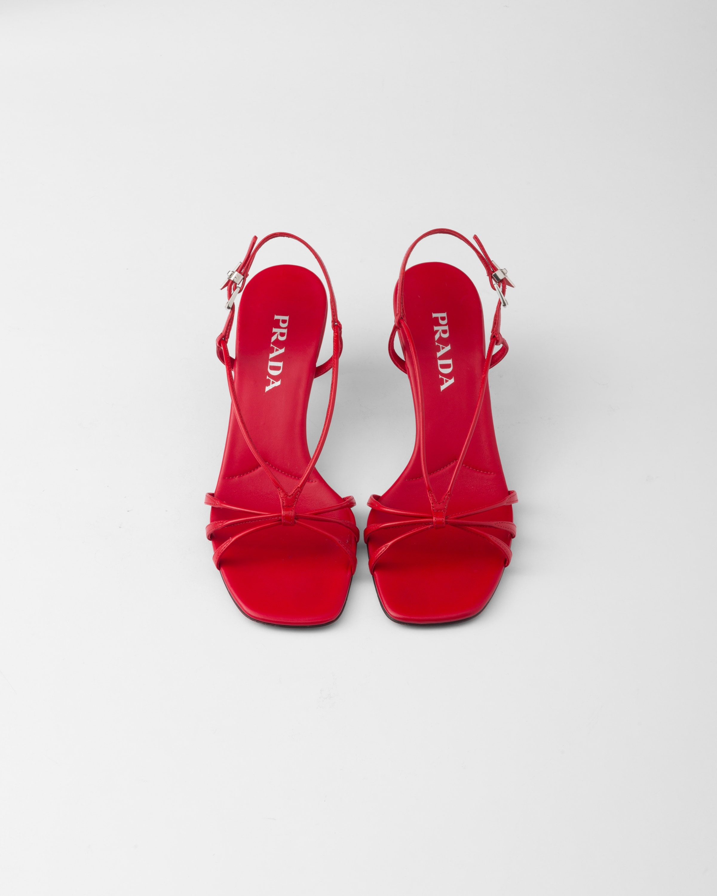 Heeled leather sandals - 3