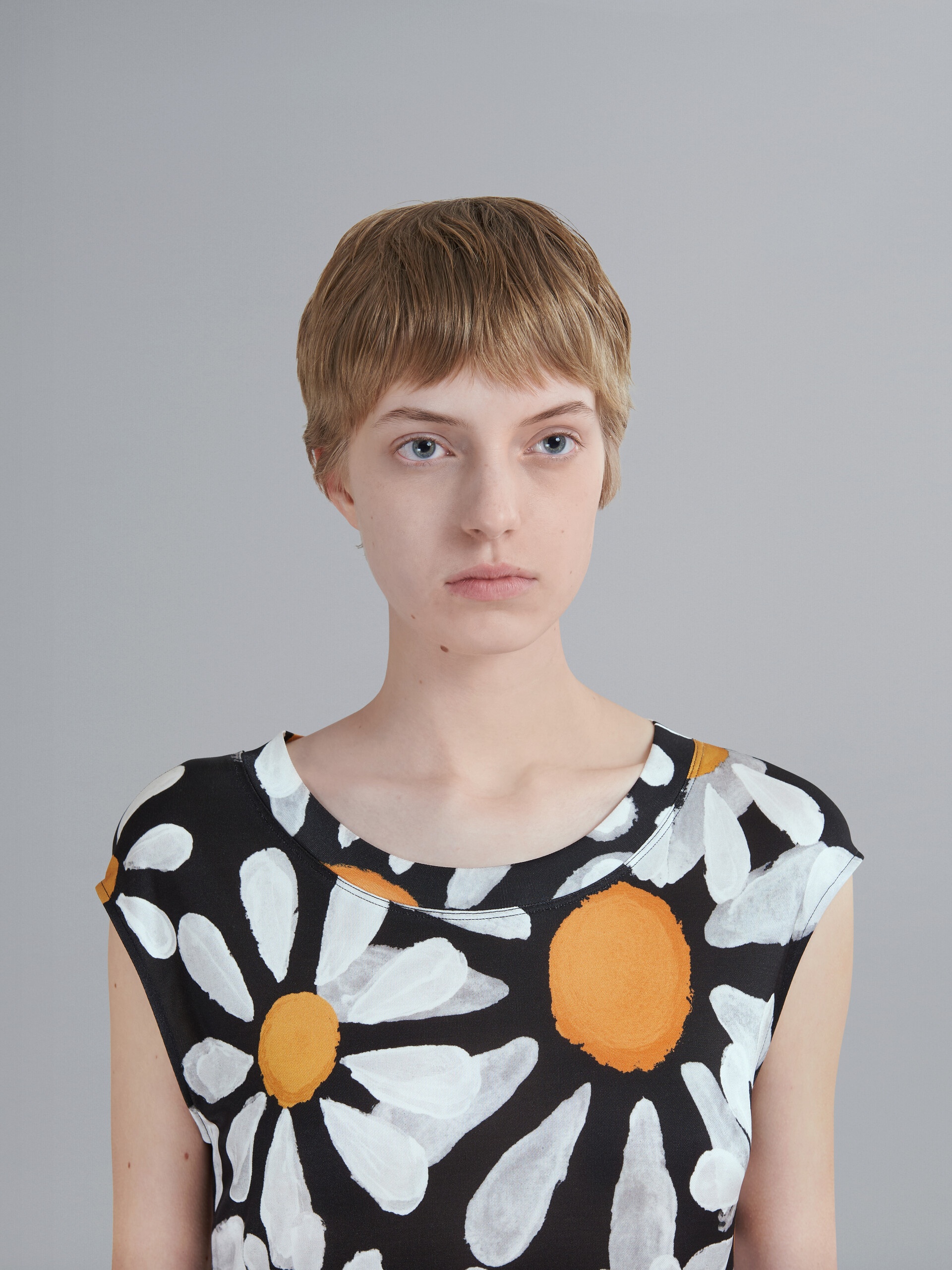EUPHORIA PRINT VISCOSE JERSEY DRESS - 4