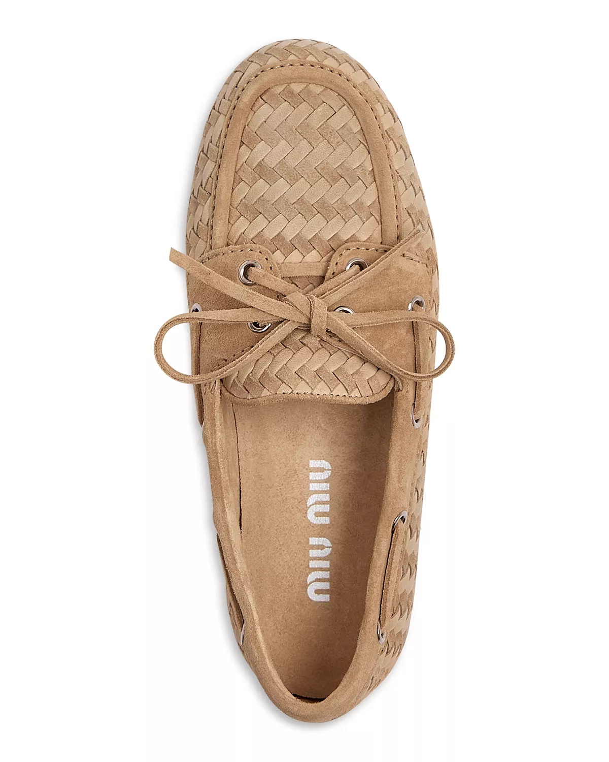 Women's Woven Boat Loafers - 3