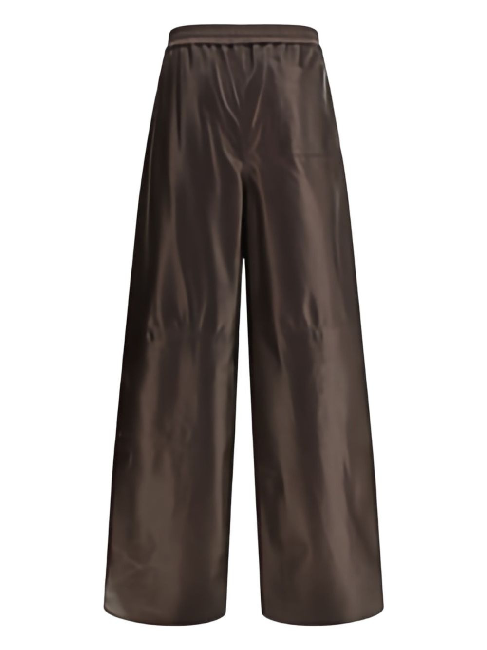 elasticated wide-leg trousers - 2