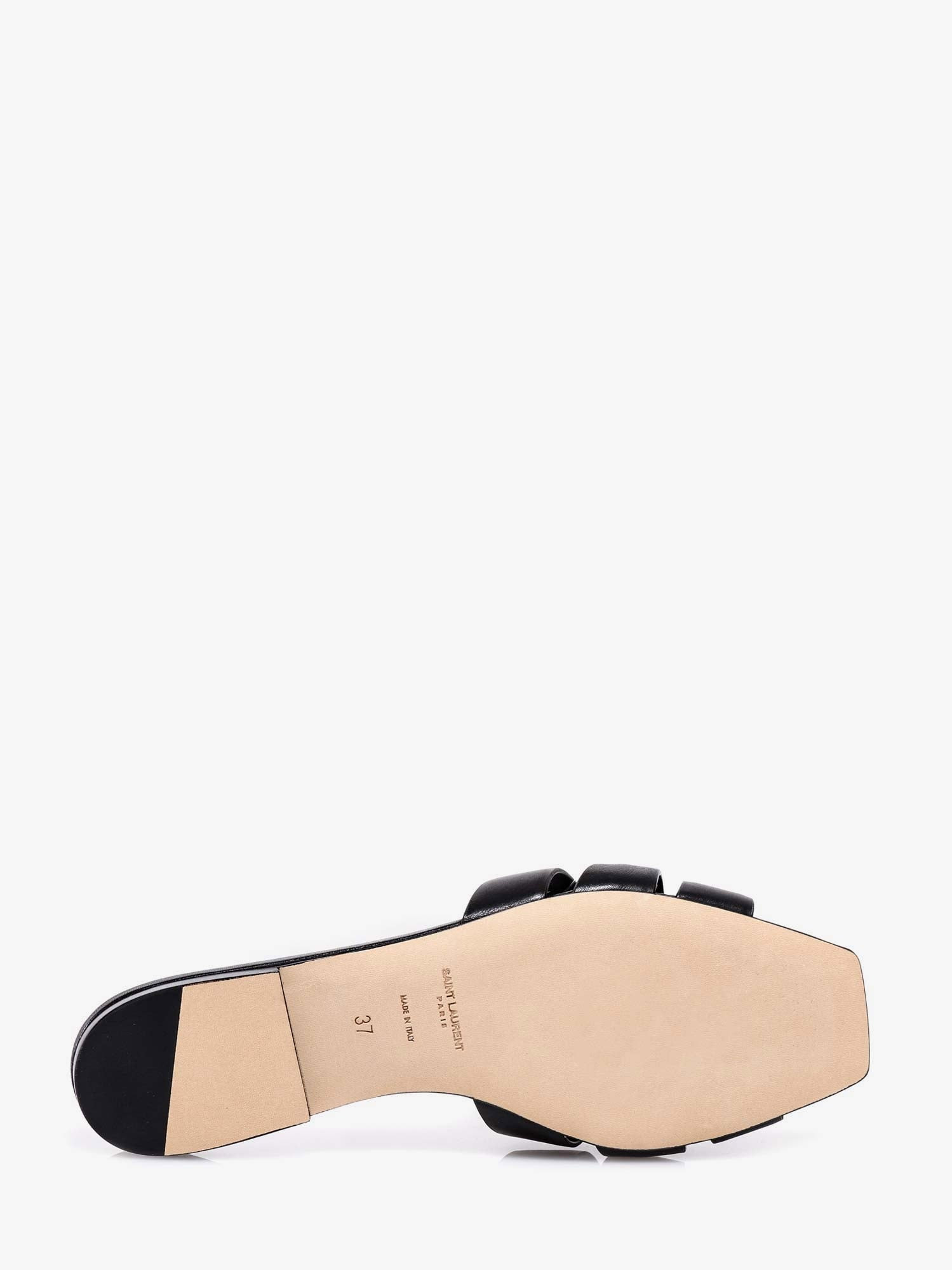 TRIBUTE 05 LEATHER NU PIEDS FLAT SANDALS - 4