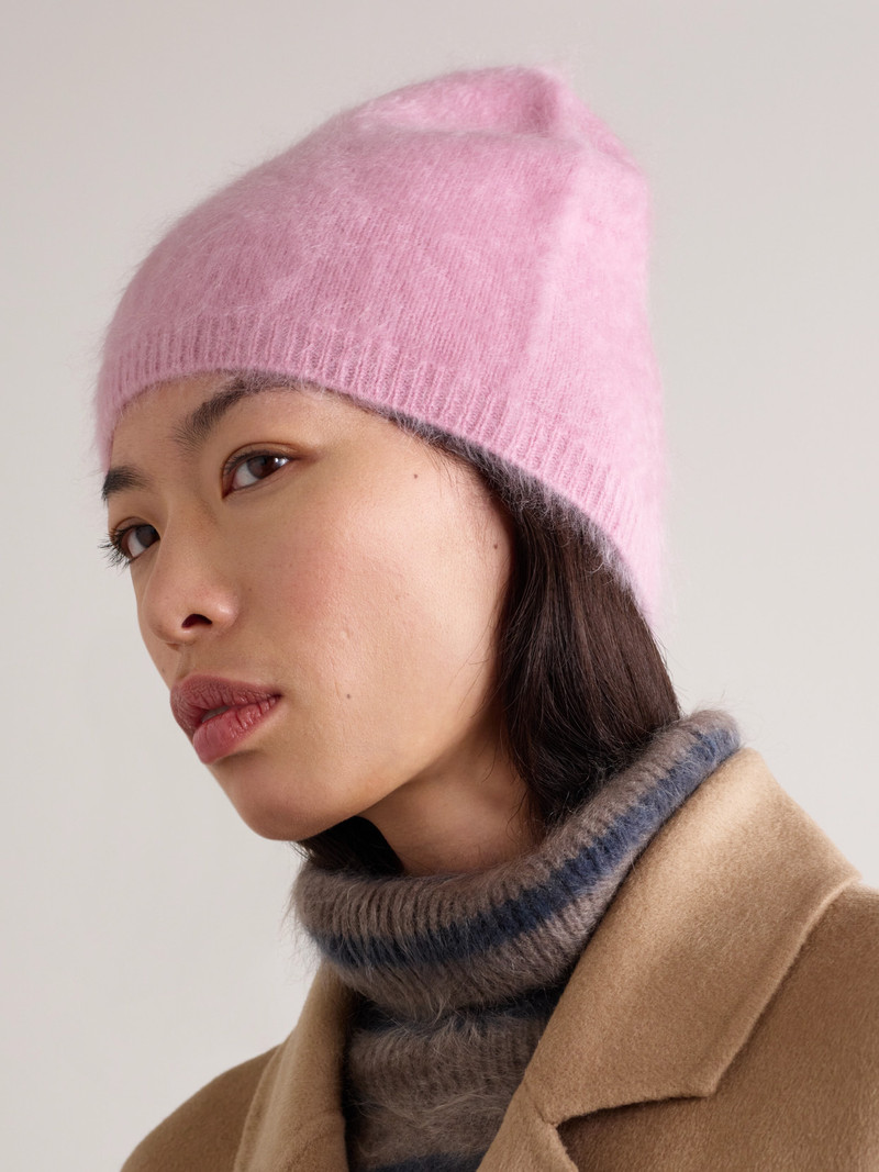 LISA YANG Brushed-cashmere Beanie outlook