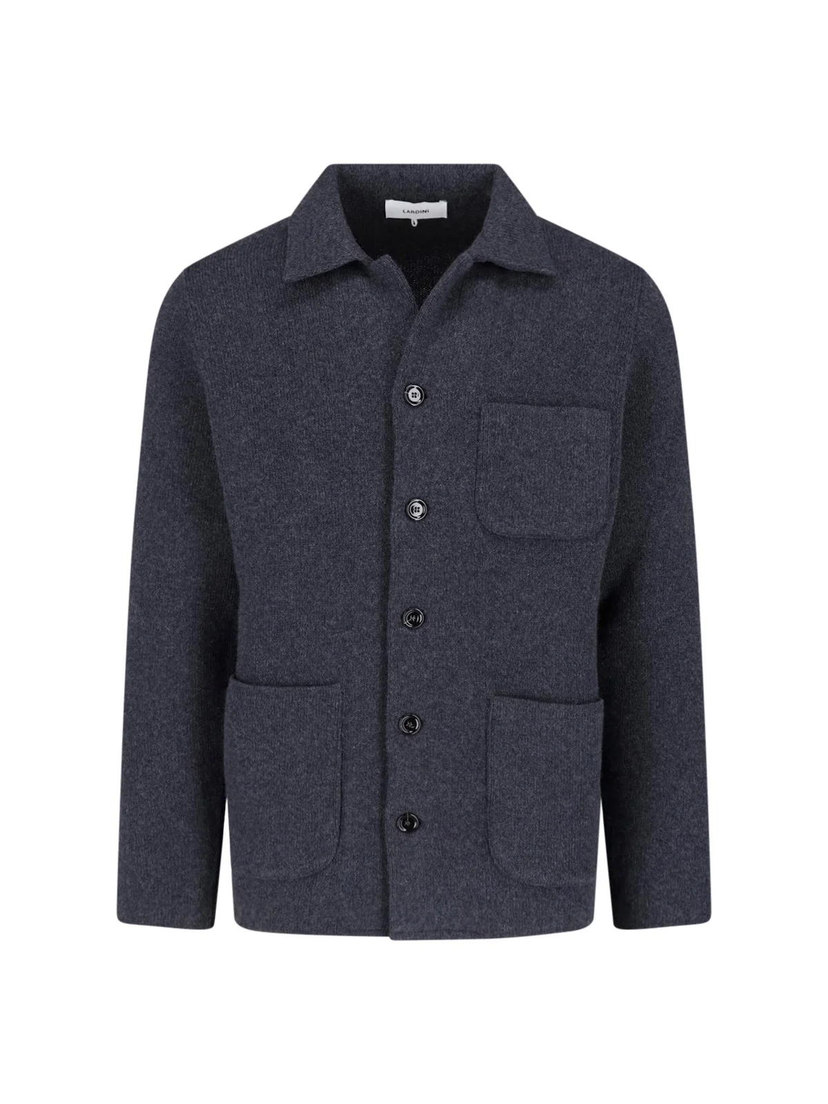 CASHMERE BUTTON JACKET - 1
