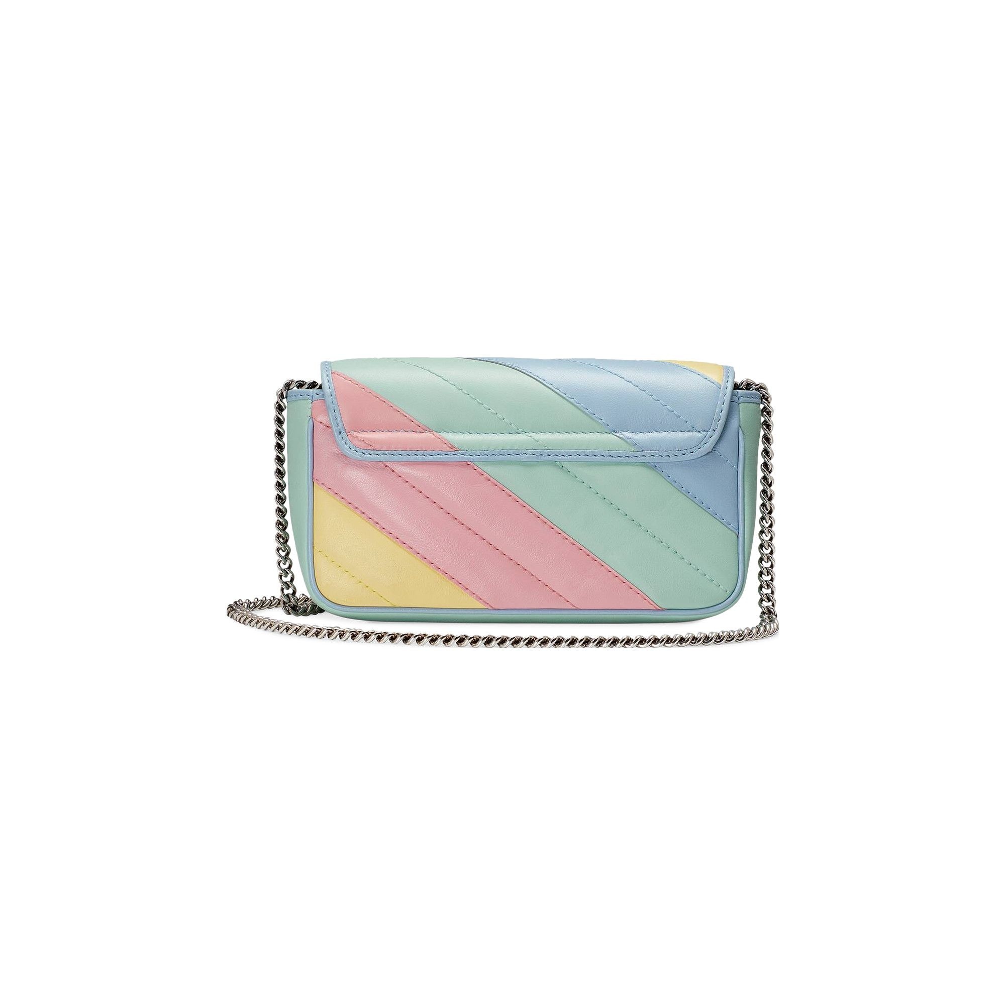 Gucci GG Marmont Super Mini Bag 'Multicolored Pastel' - 2