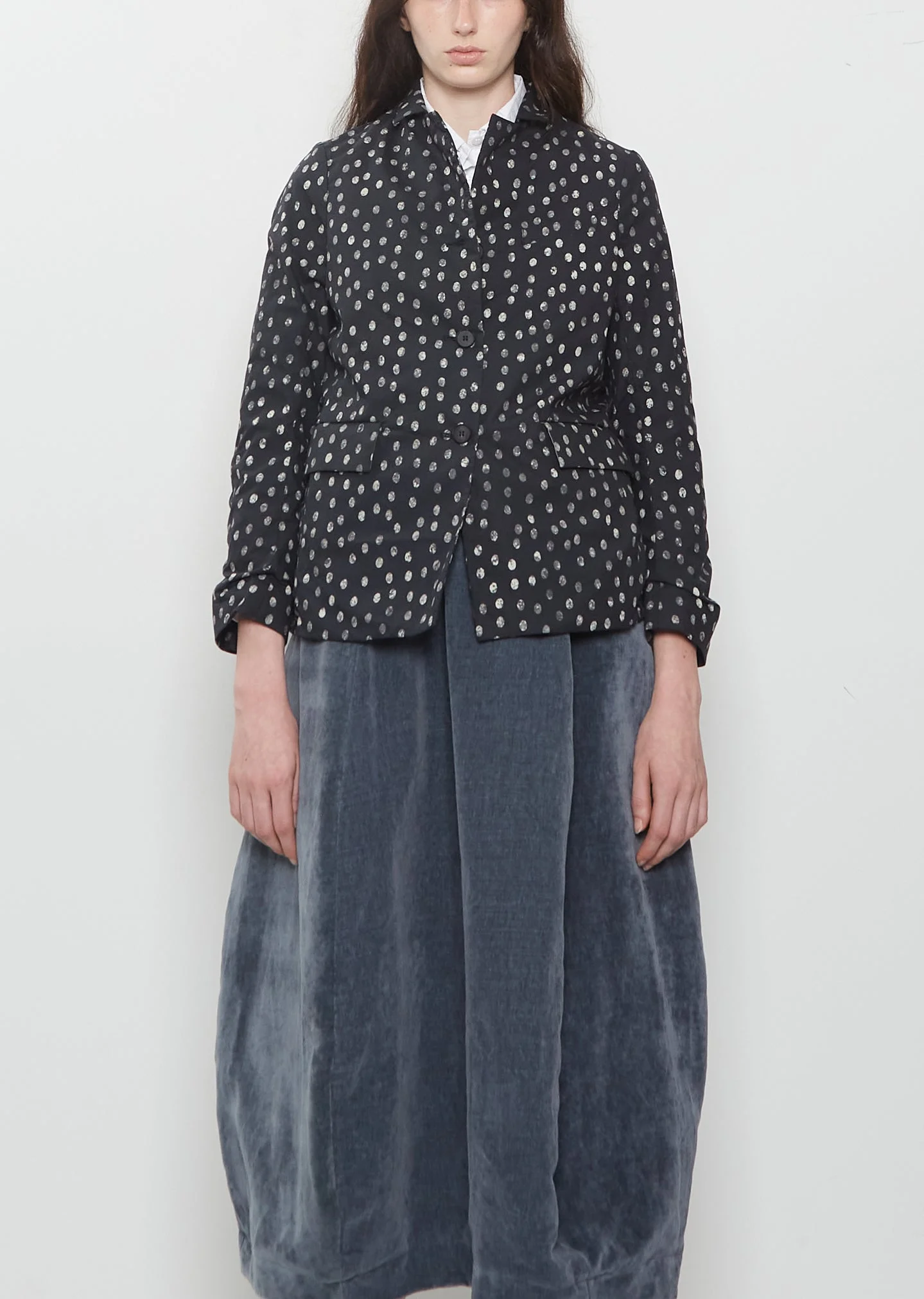 Giulia Cotton Jacket — Pois - 1