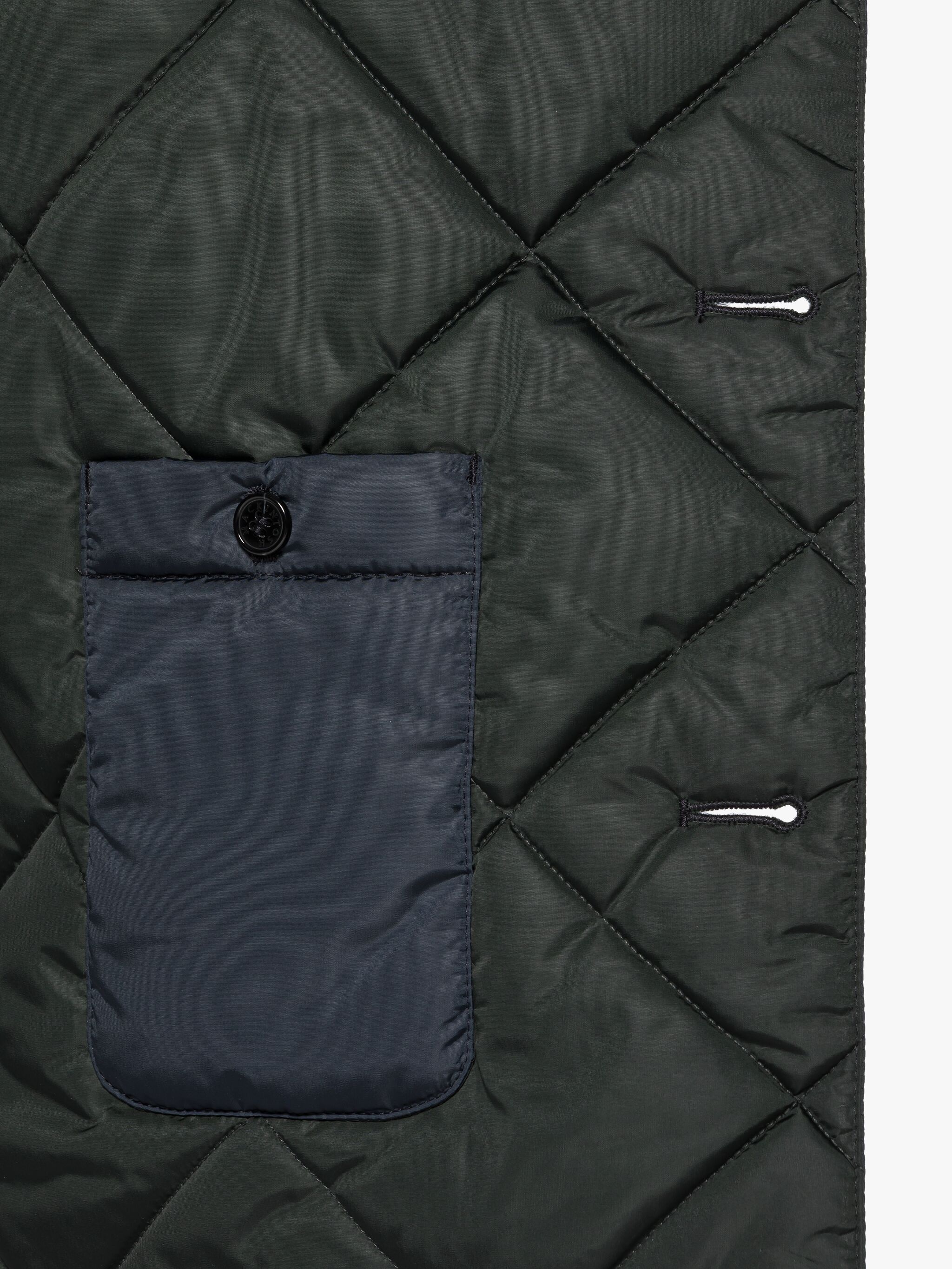 NEW DUNDEE MIDNIGHT BLUE NYLON LINER VEST - 6
