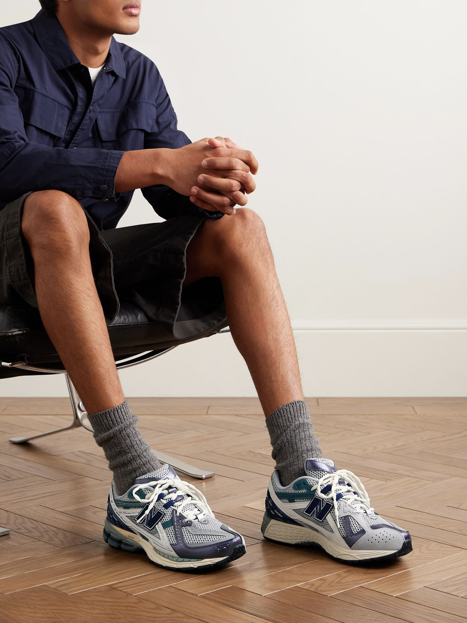 1906 Panelled Mesh Sneakers Multi - 2