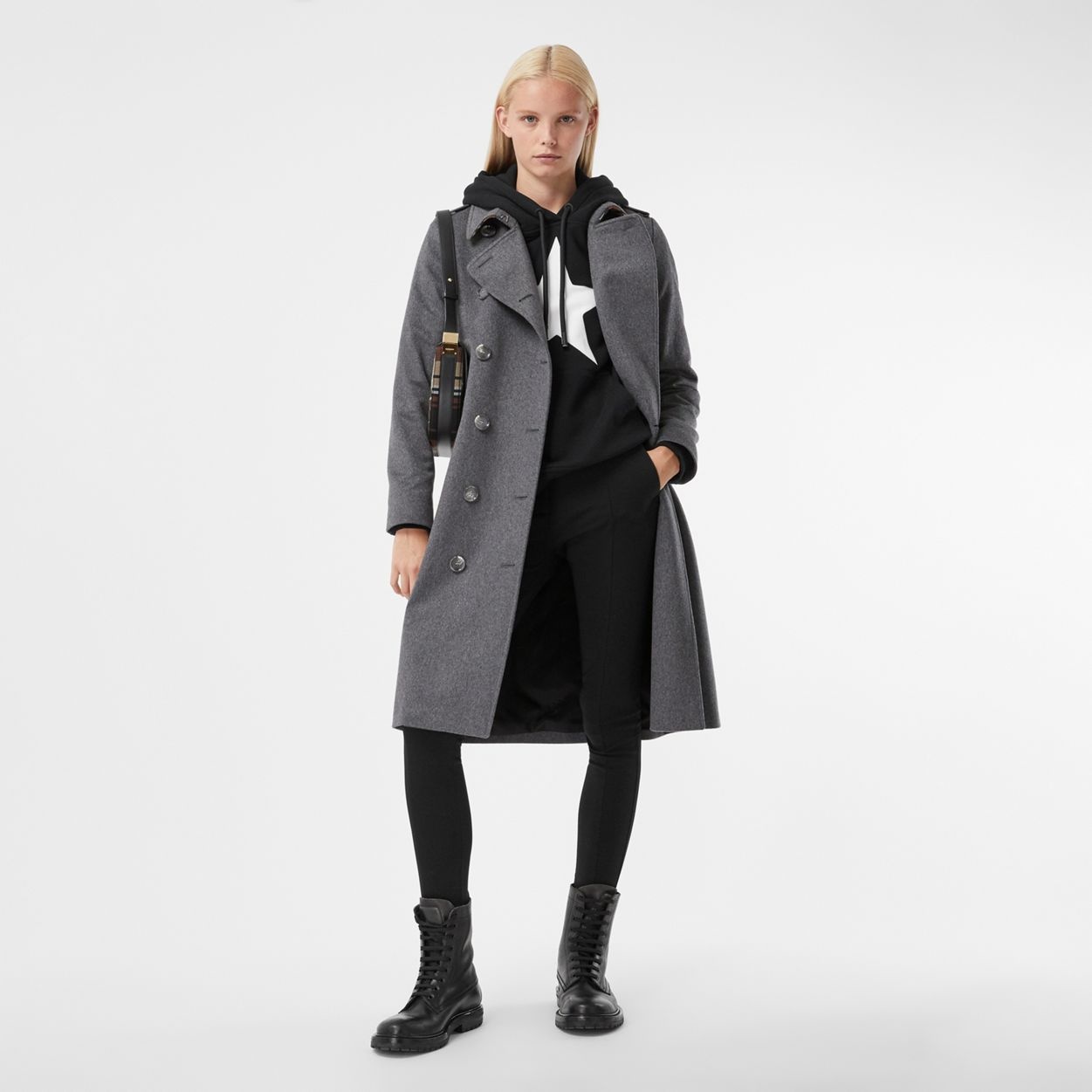 Cashmere Trench Coat - 2