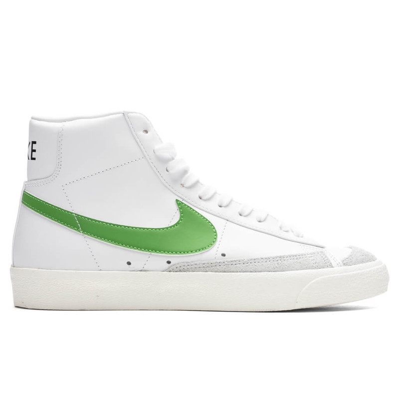 NIKE BLAZER MID '77 VINTAGE - WHITE/CHLOROPHYLL/BLACK - 1