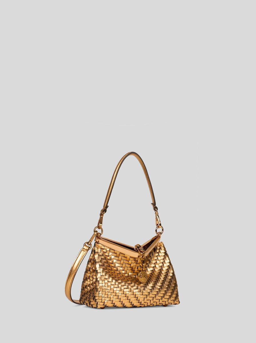 SMALL METALLIC VELA BAG - 5