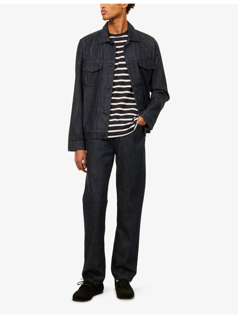 Sunspel Regular-Fit Japanese Denim Jacket outlook