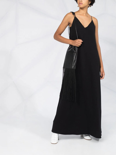 Jil Sander mid-length knit slip dress outlook