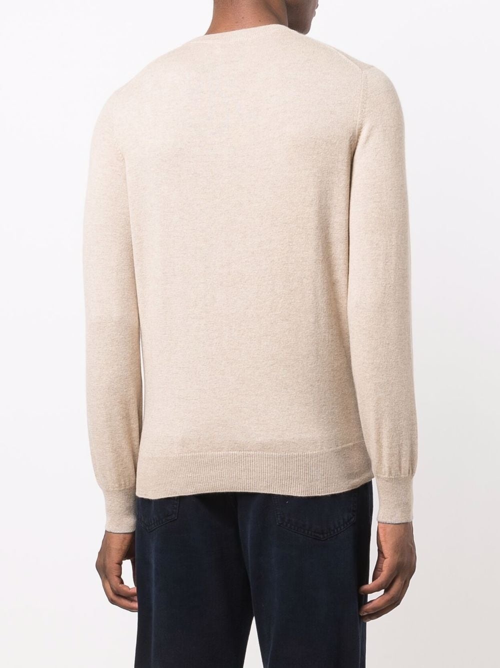 cashmere-virgin wool blend jumper - 4