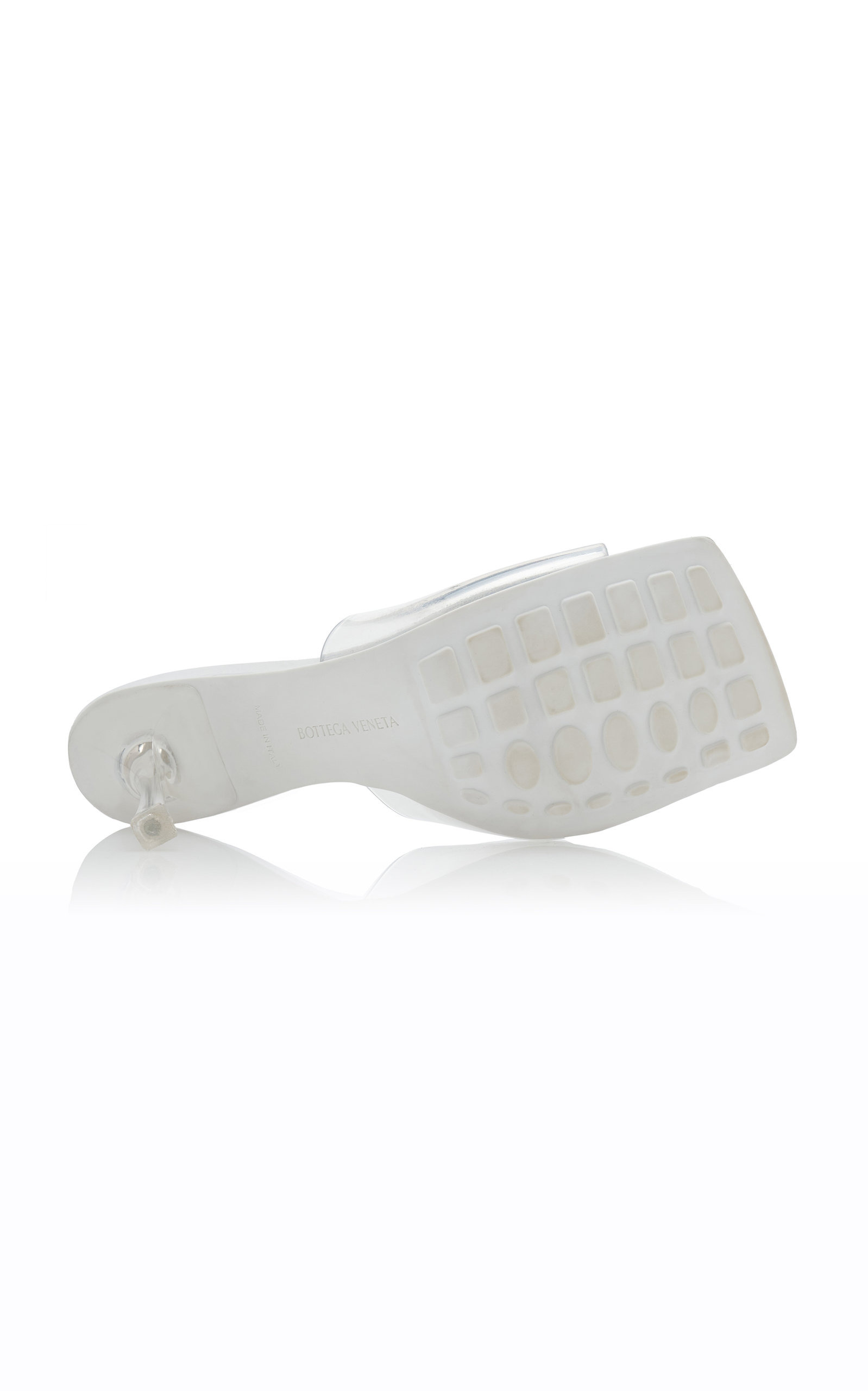 Stretch PVC Slide Sandals white - 7