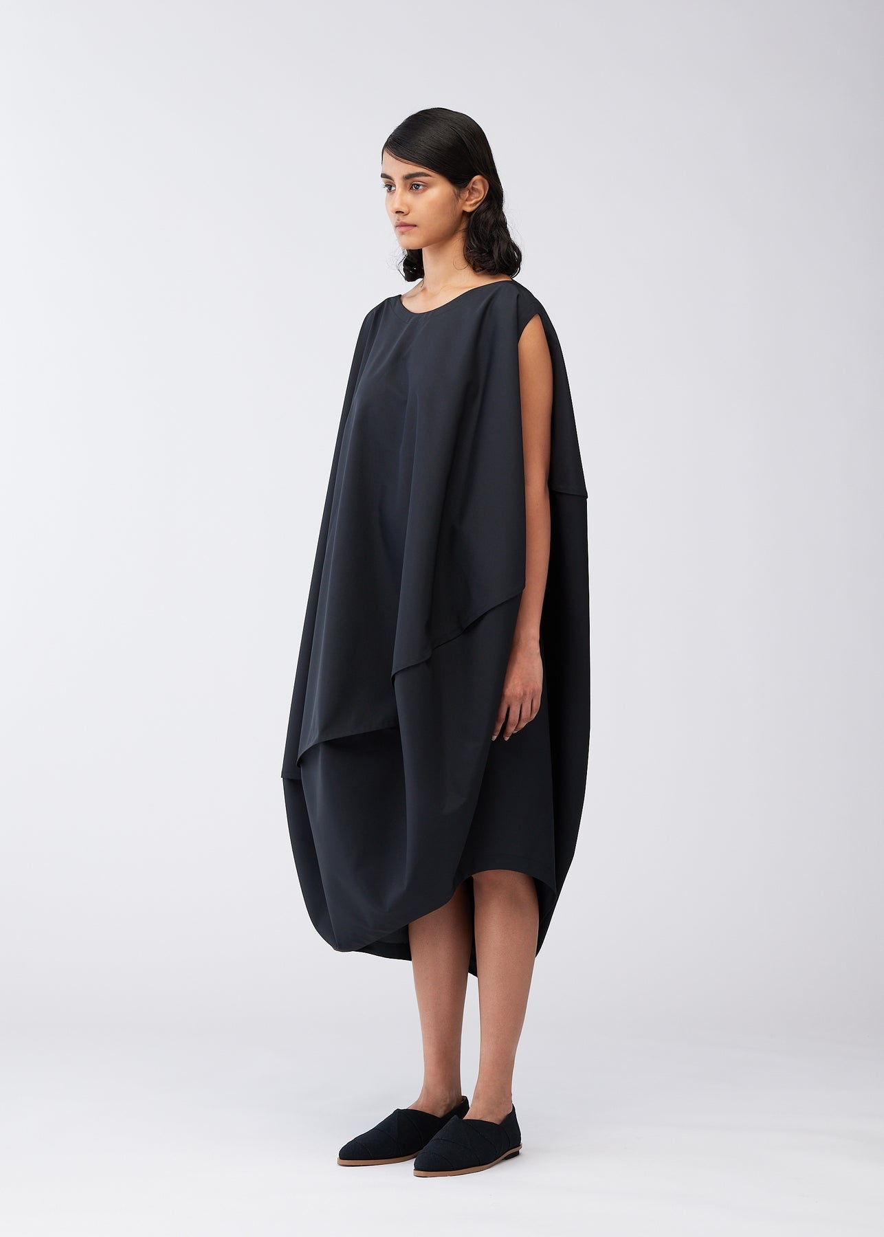 BUBBLE SOLID DRESS - 5