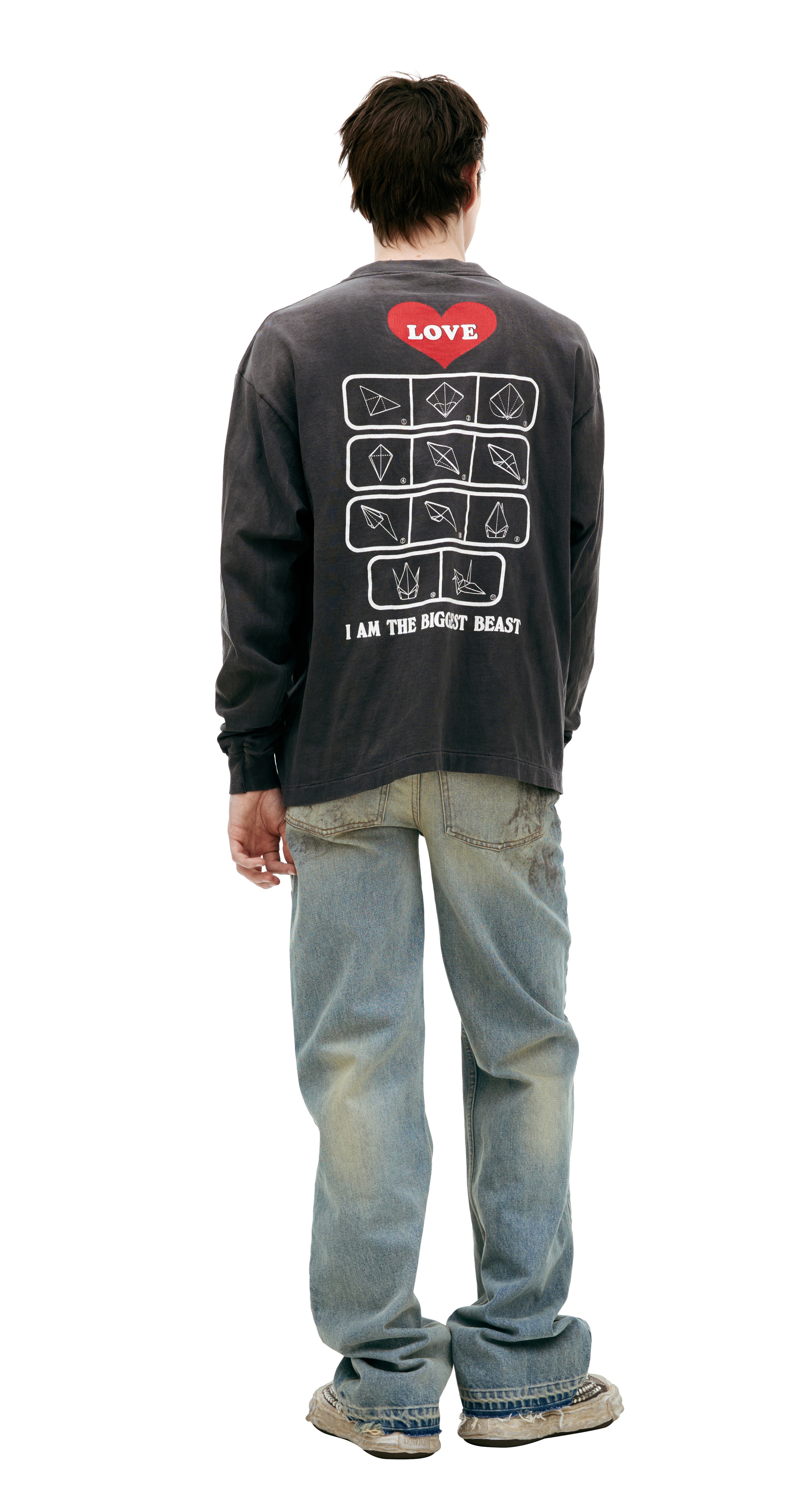 'LOVE' PRINT LONGSLEEVE - 3