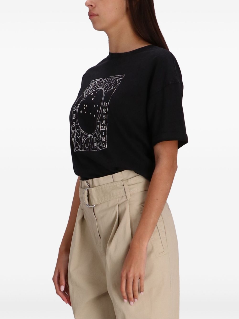 logo-embellished T-shirt - 3