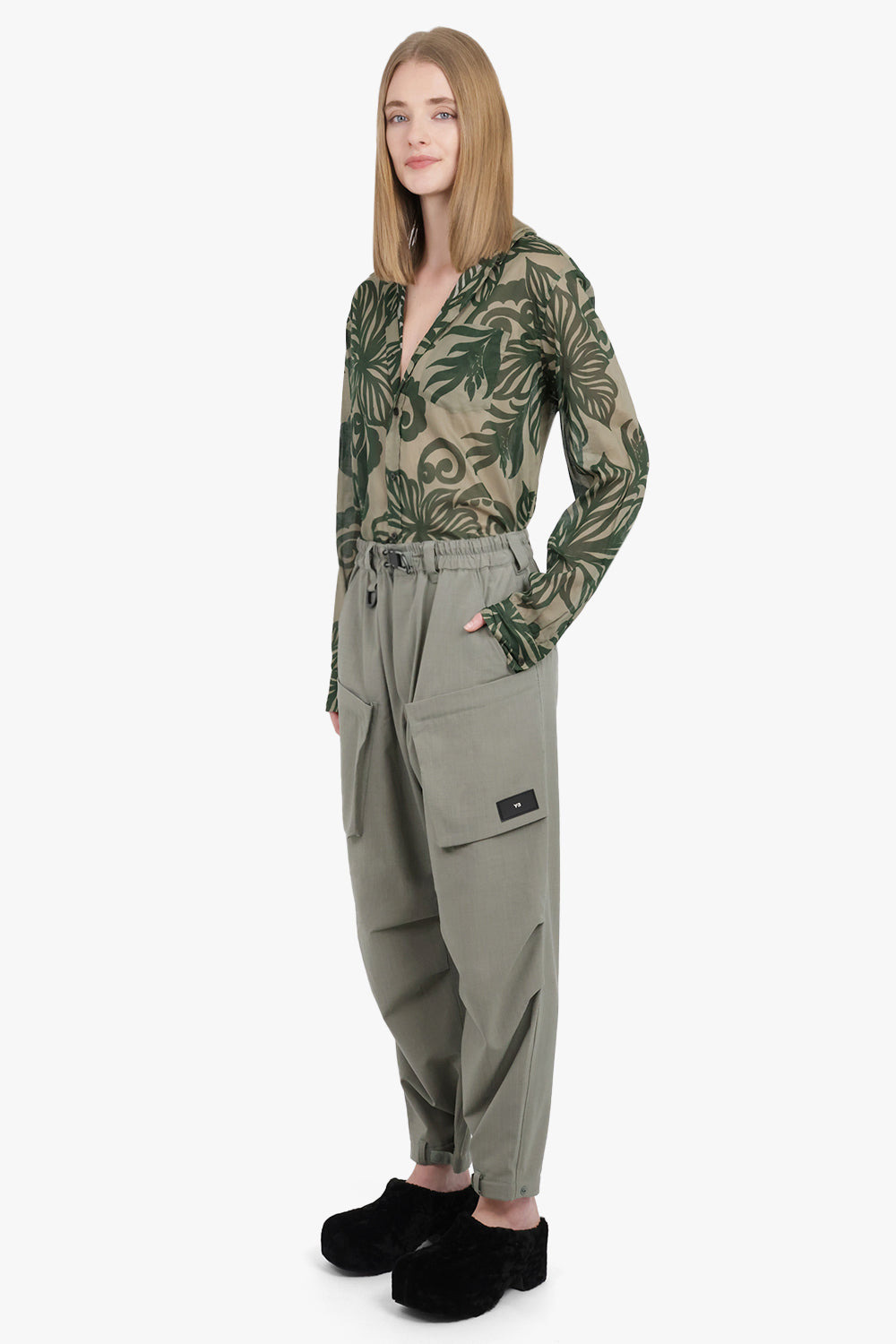 WINTER RIPSTOP PANTS | STONE GREEN - 2