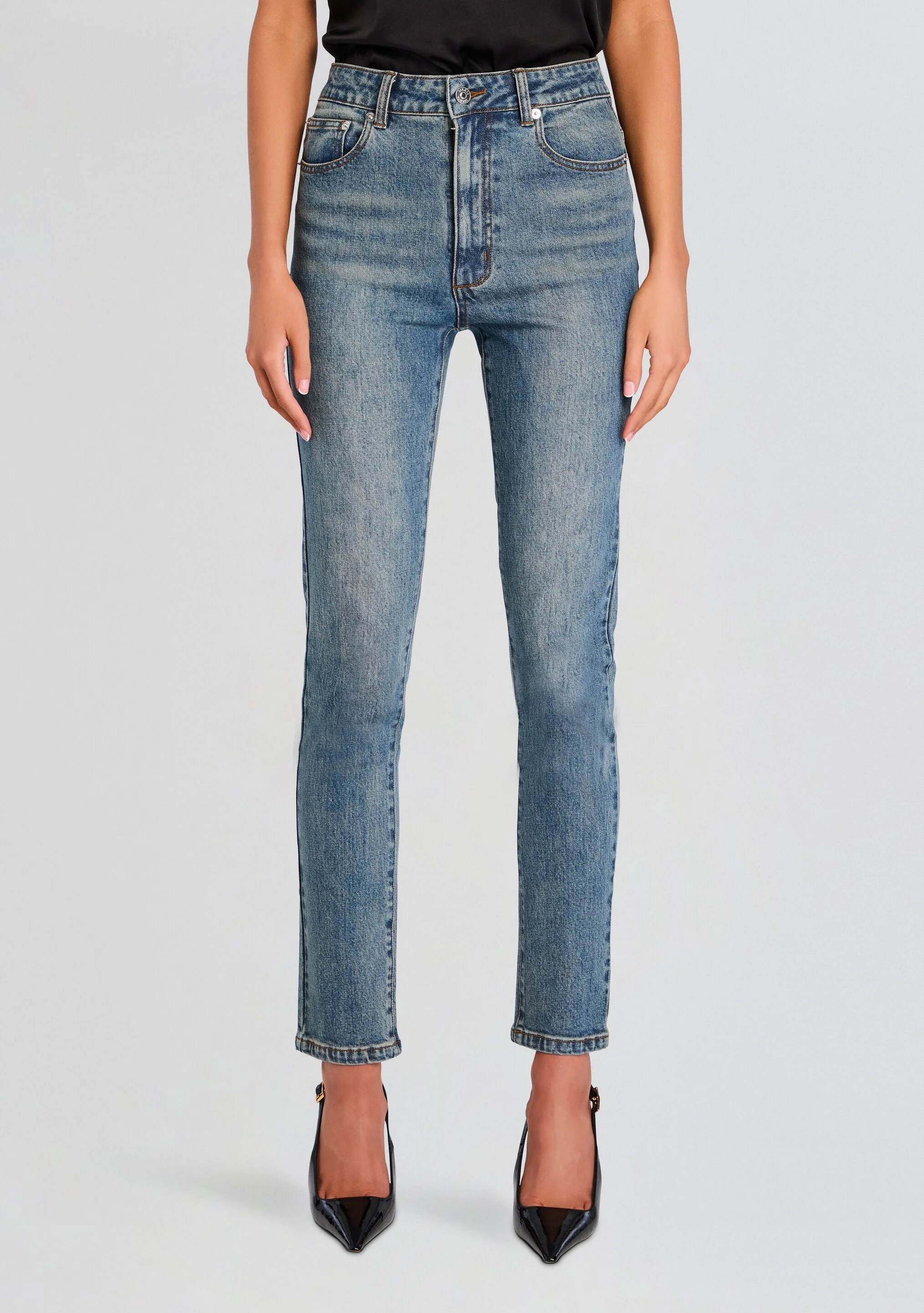 CELIA HIGH RISE SKINNY JEAN - 1