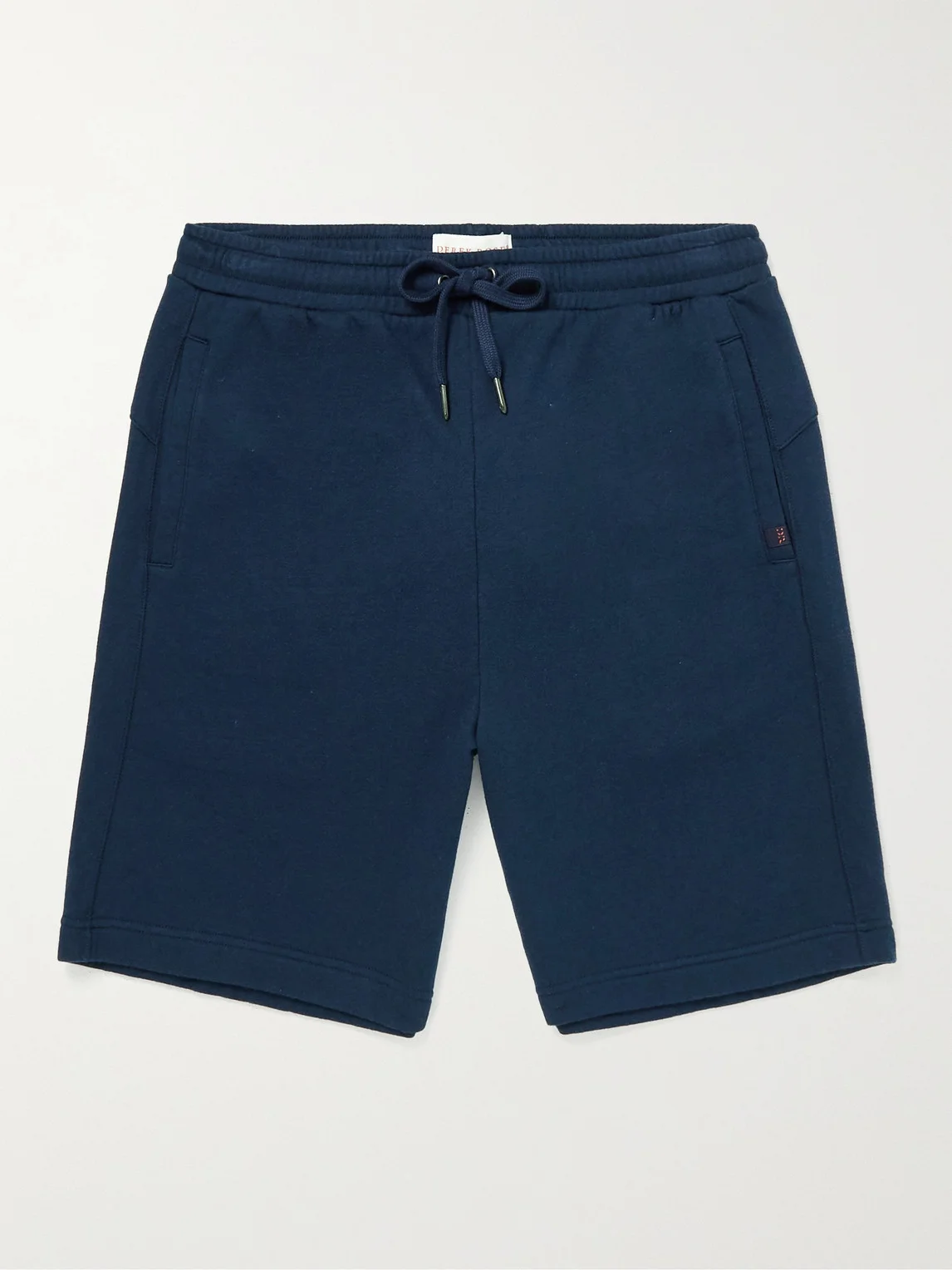 Quinn 1 Straight-Leg Cotton and Modal-Blend Jersey Drawstring Shorts - 1