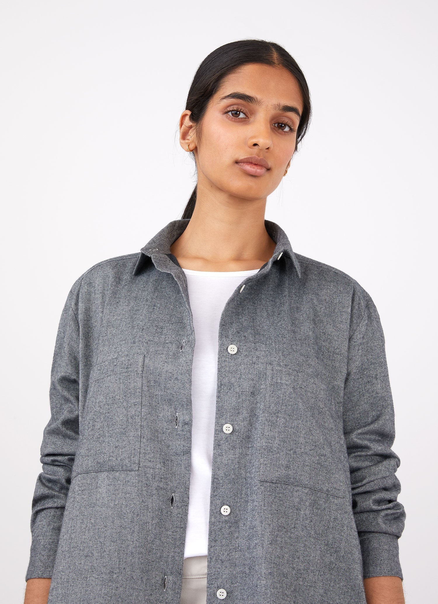 Flannel Oversized Shirt - 2
