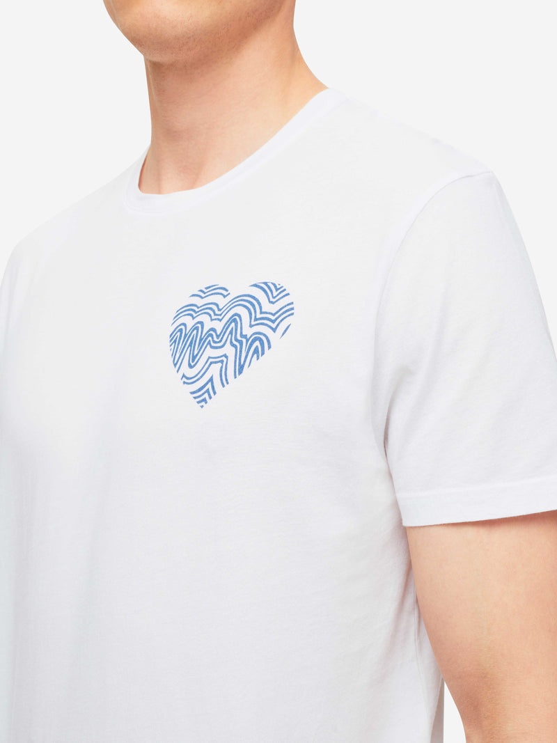 Men's T-Shirt Ripley 12 Pima Cotton Blue - 6