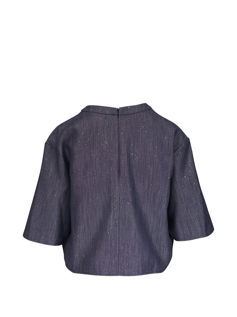 TWP zip-up blouse outlook