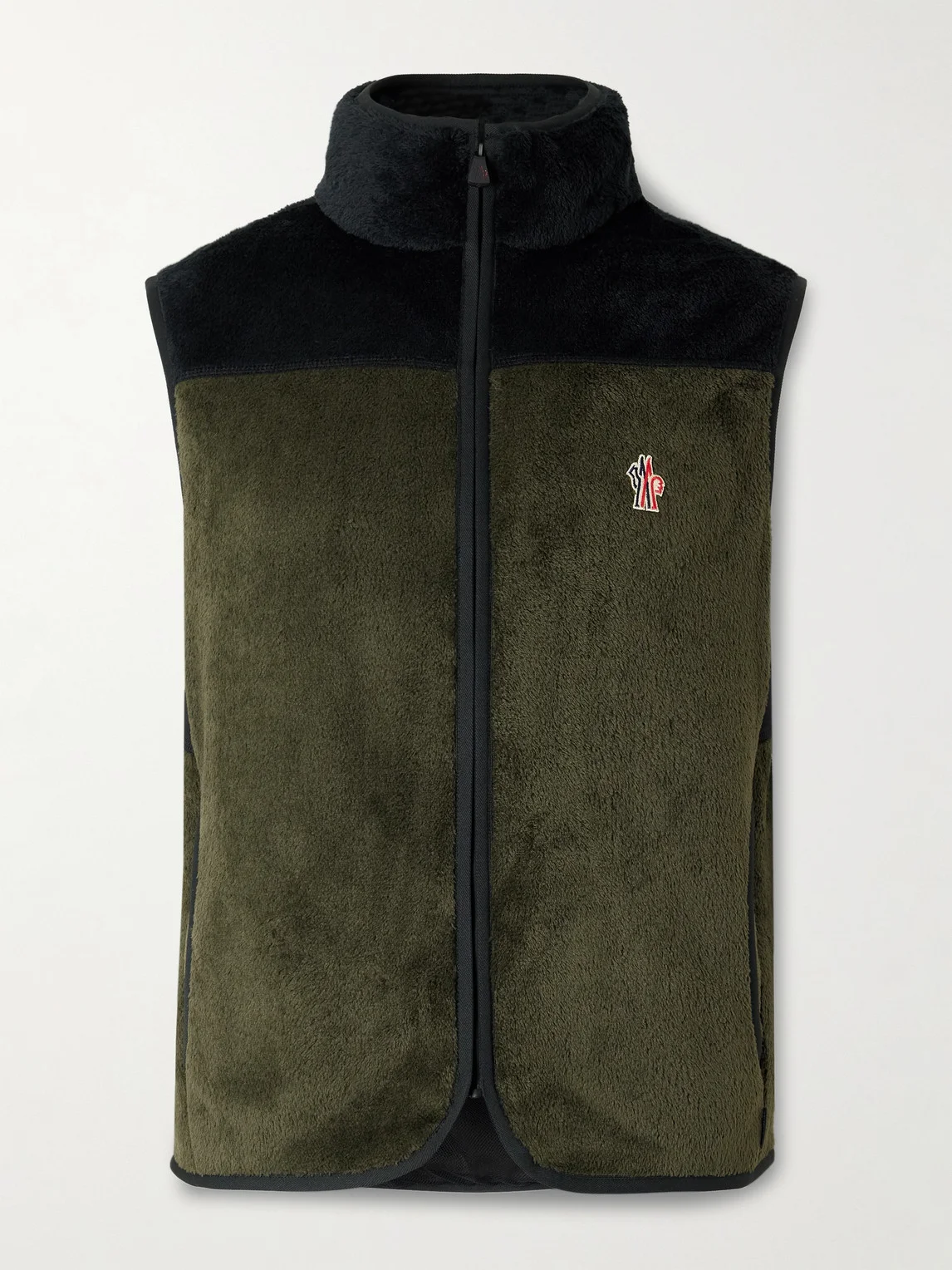 Logo-Appliquéd Two-Tone Polartec® High Loft Gilet - 1