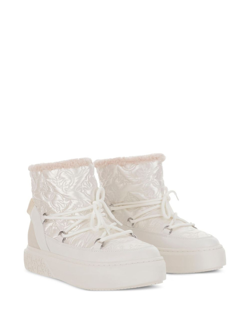 PINKO quilted platform boots outlook