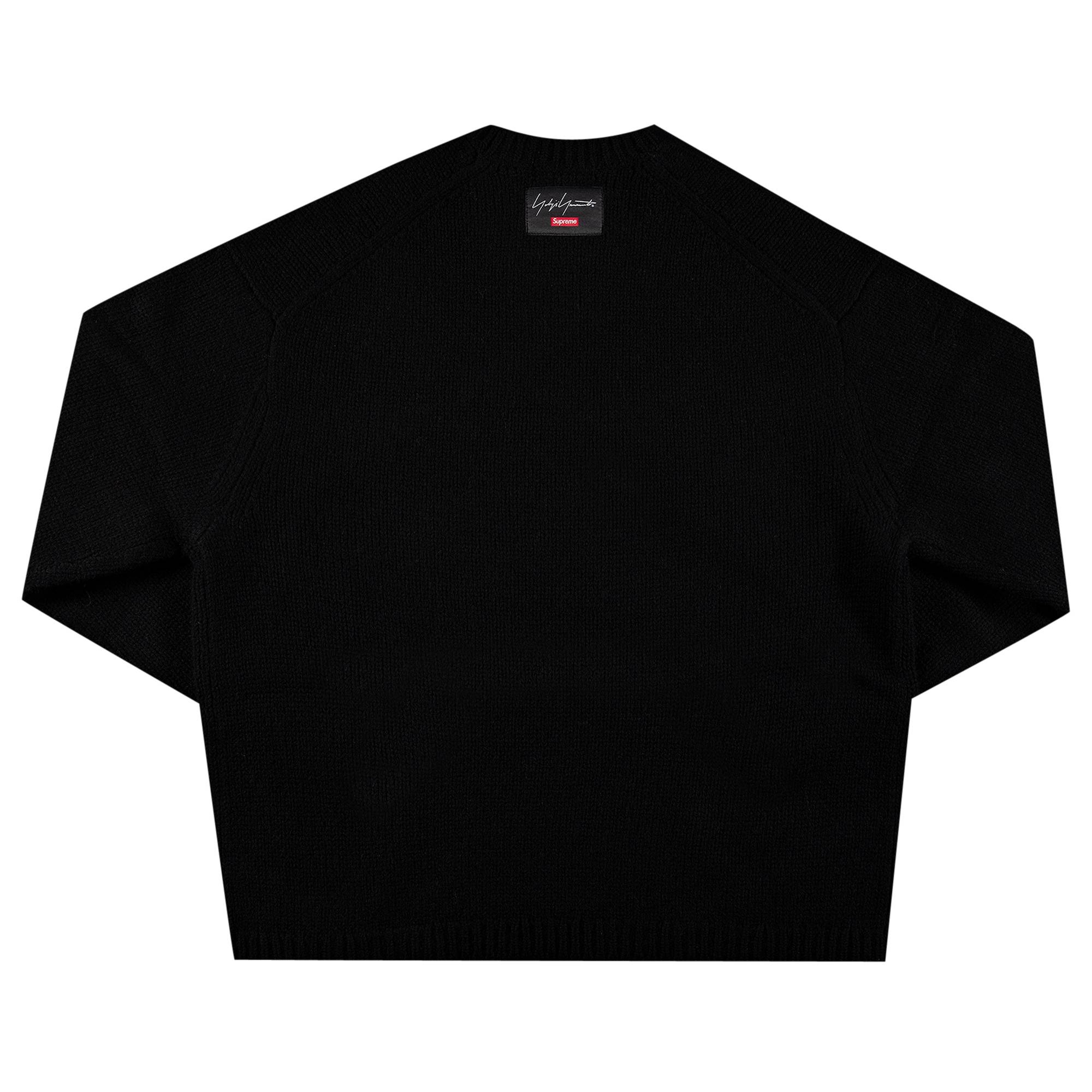 Supreme Supreme x Yohji Yamamoto Sweater 'Black' | REVERSIBLE