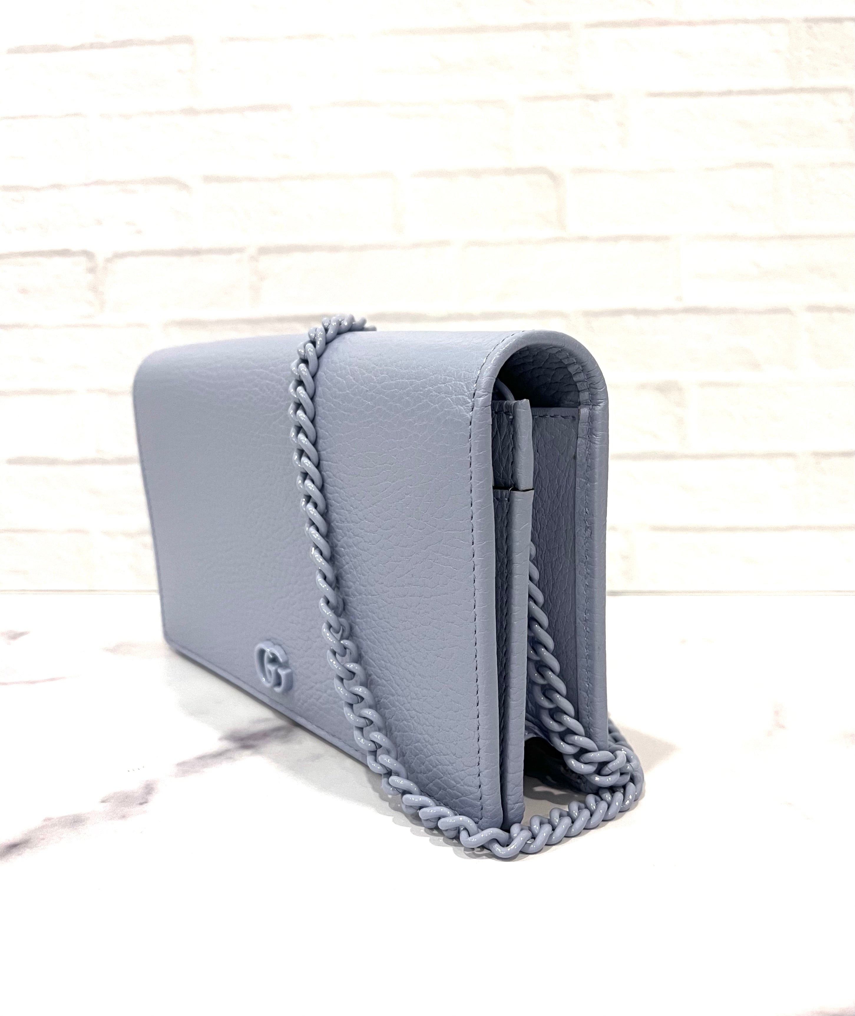 Gucci Double G Leather Crossbody Bag - 4