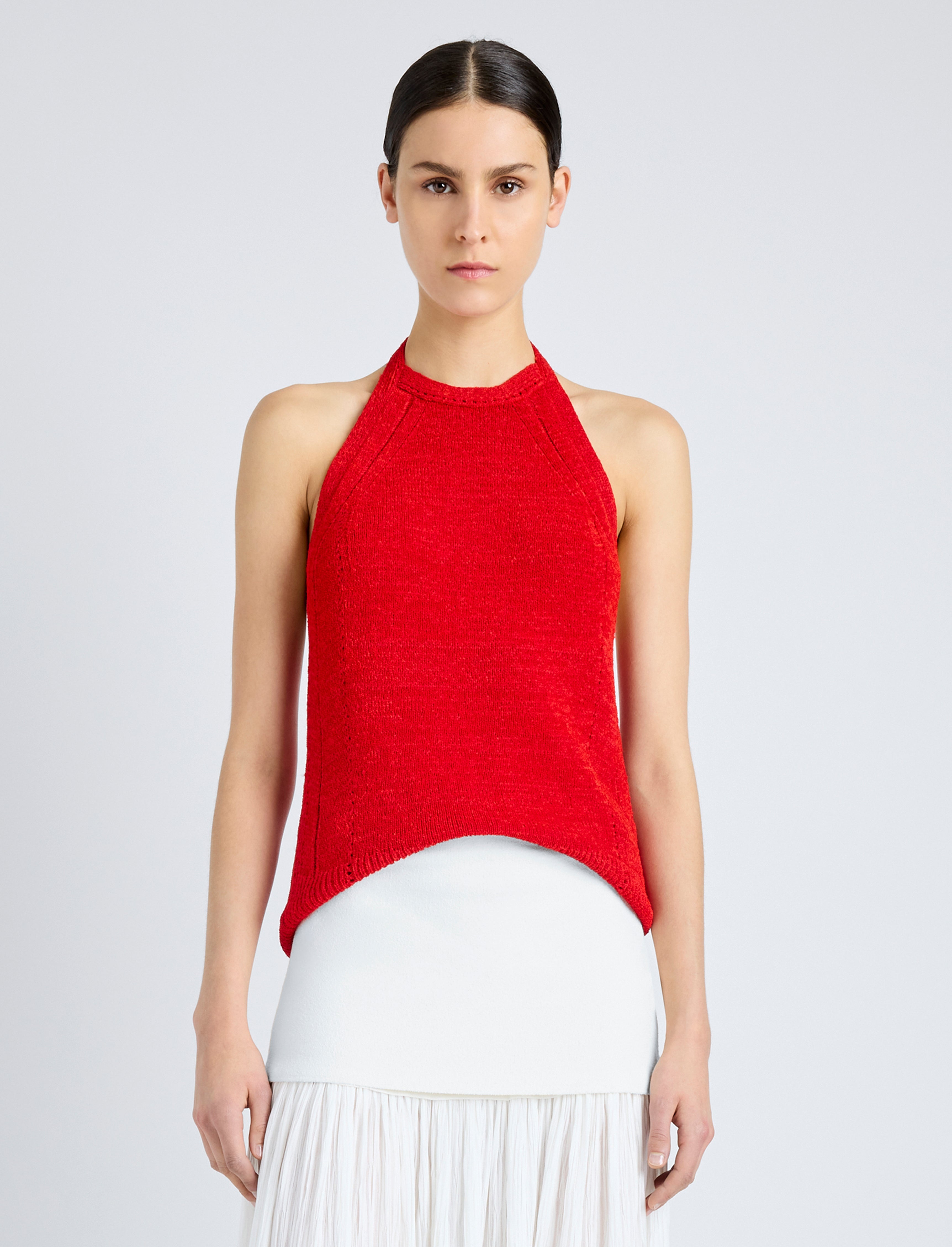 Leona Top in Viscose Ribbon Knit - 2