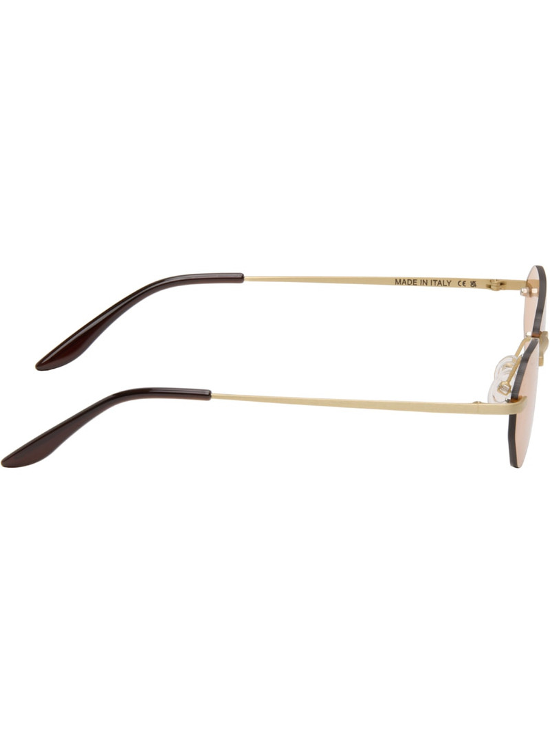 Our Legacy Gold Adorable Sunglasses outlook